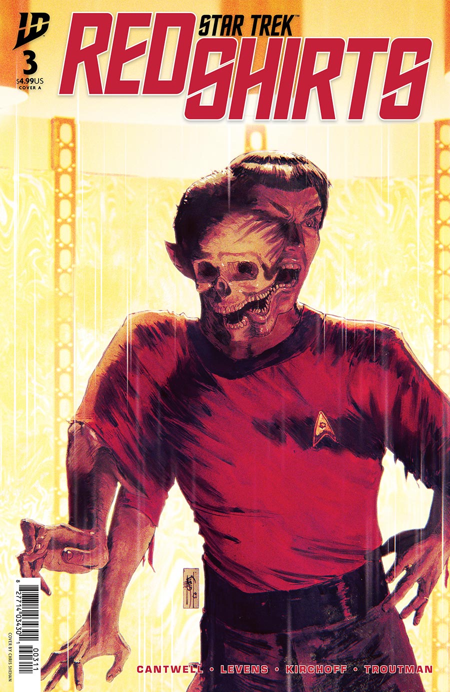 Star Trek Red Shirts #3 Cover A Regular Chris Shehan Cover