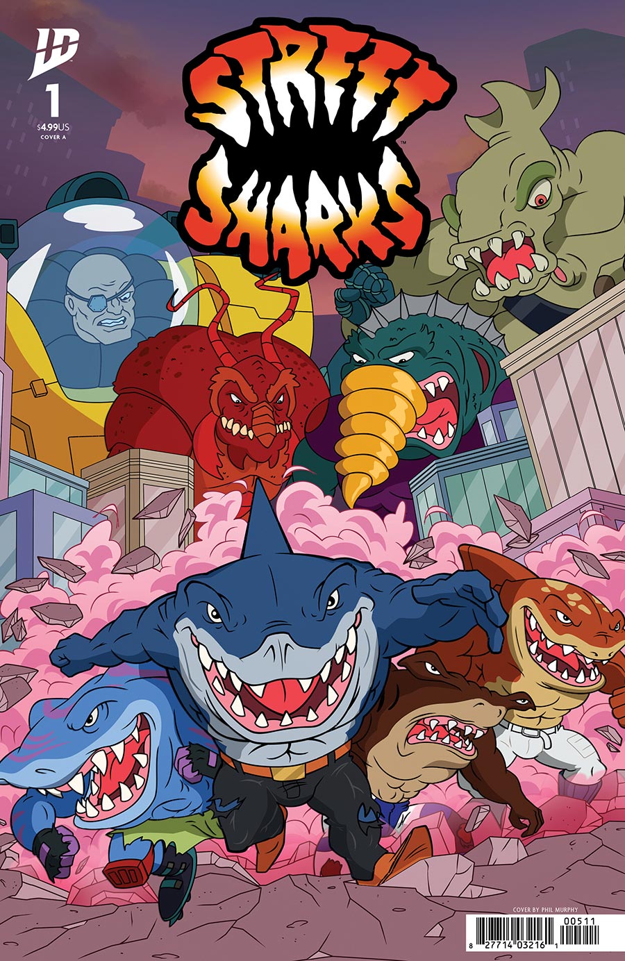 STREET SHARKS #1 COVER A (MURPHY)