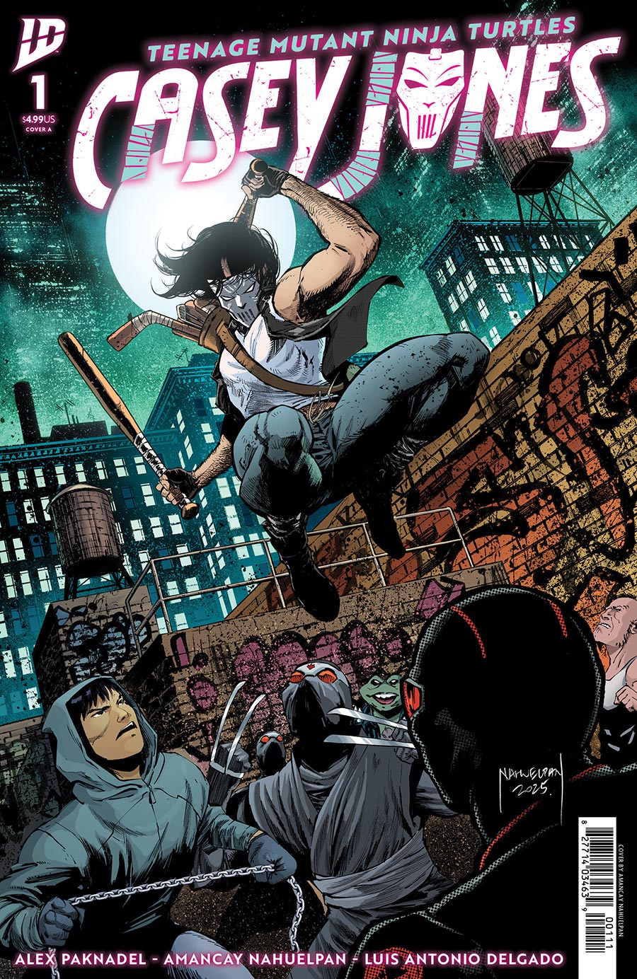 Teenage Mutant Ninja Turtles Casey Jones #1 Cover A Regular Amancay Nahuelpan Cover