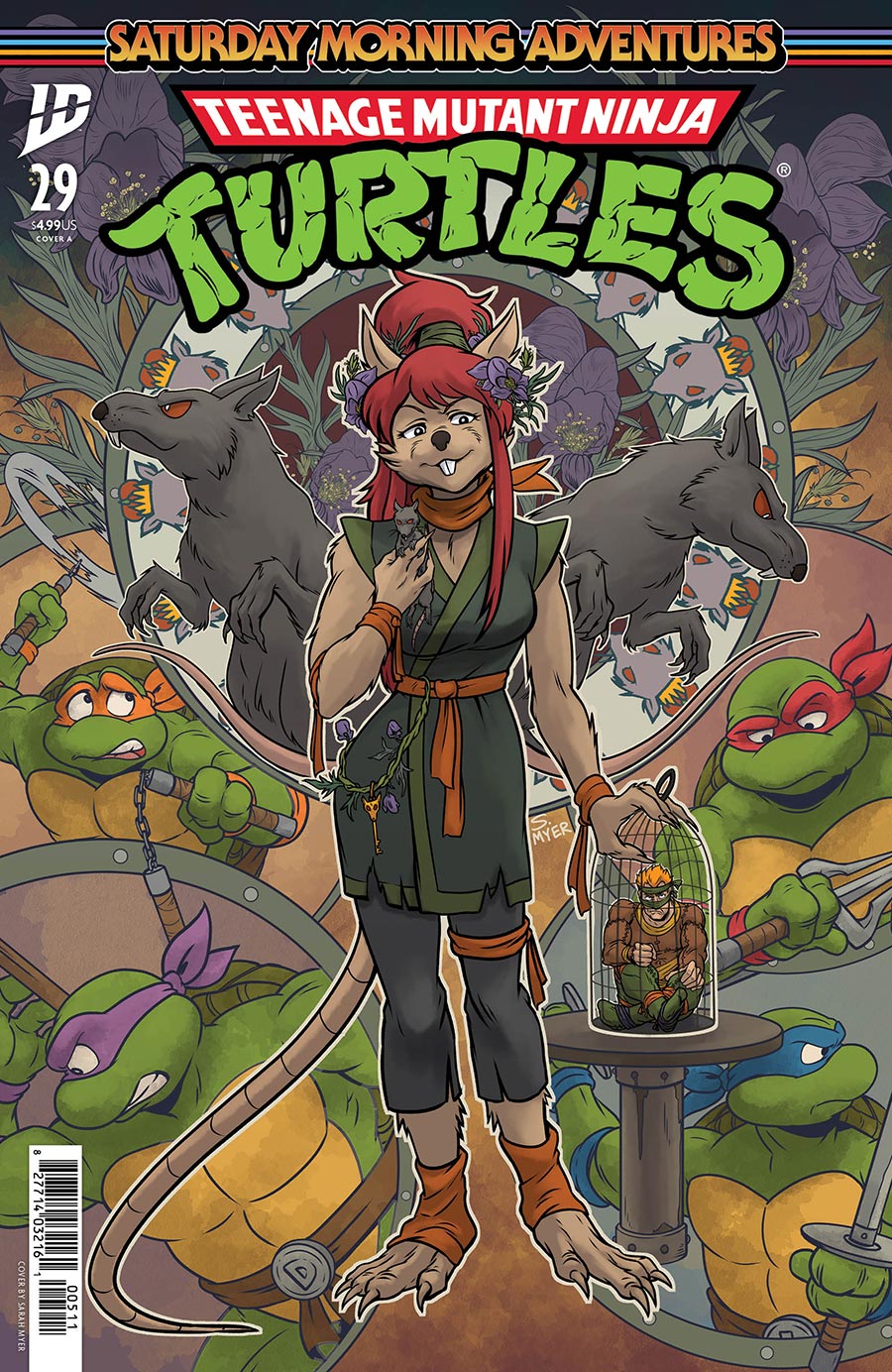 Teenage Mutant Ninja Turtles Saturday Morning Adventures Continued #29 Cover A Regular Sarah Myer Cover