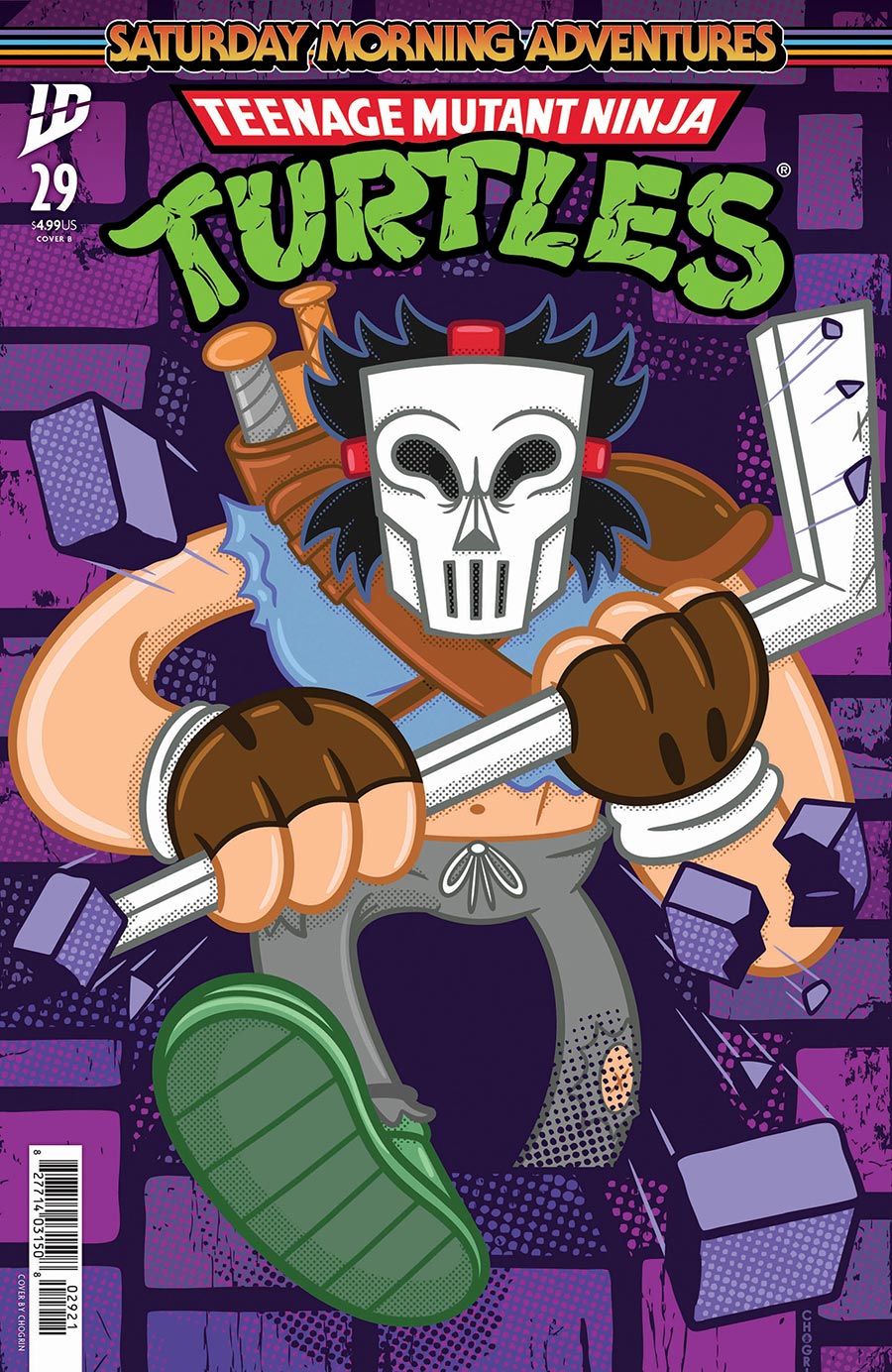 Teenage Mutant Ninja Turtles Saturday Morning Adventures Continued #29 Cover B Variant Chogrin Cover