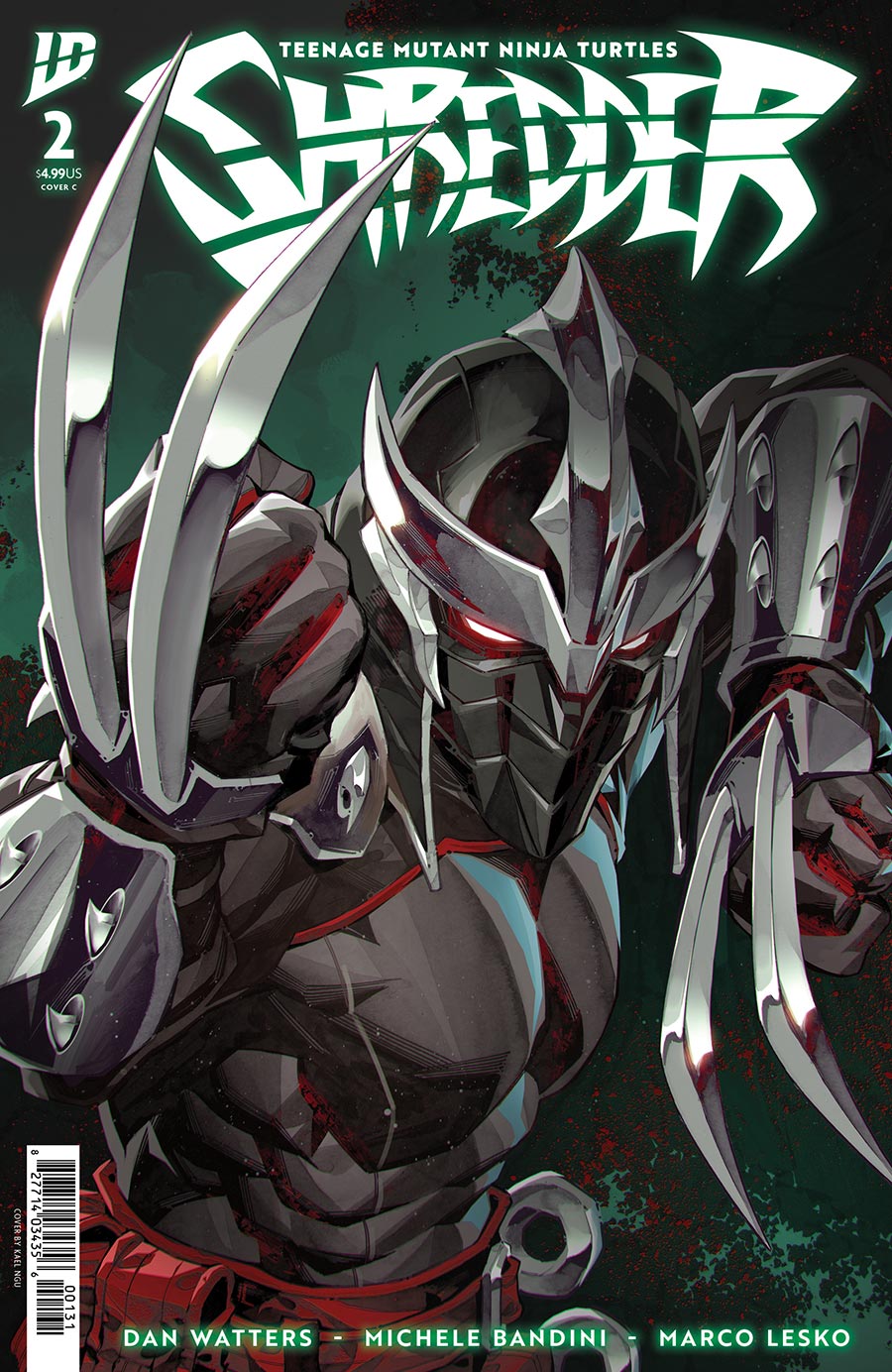 Teenage Mutant Ninja Turtles Shredder #2 Cover C Variant Kael Ngu Cover