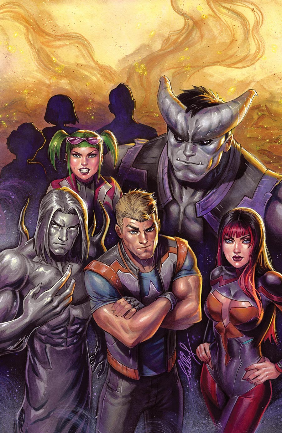 Valiant Beyond All-New Harbinger #1 Cover E Variant Bella Rachlin Virgin Cover