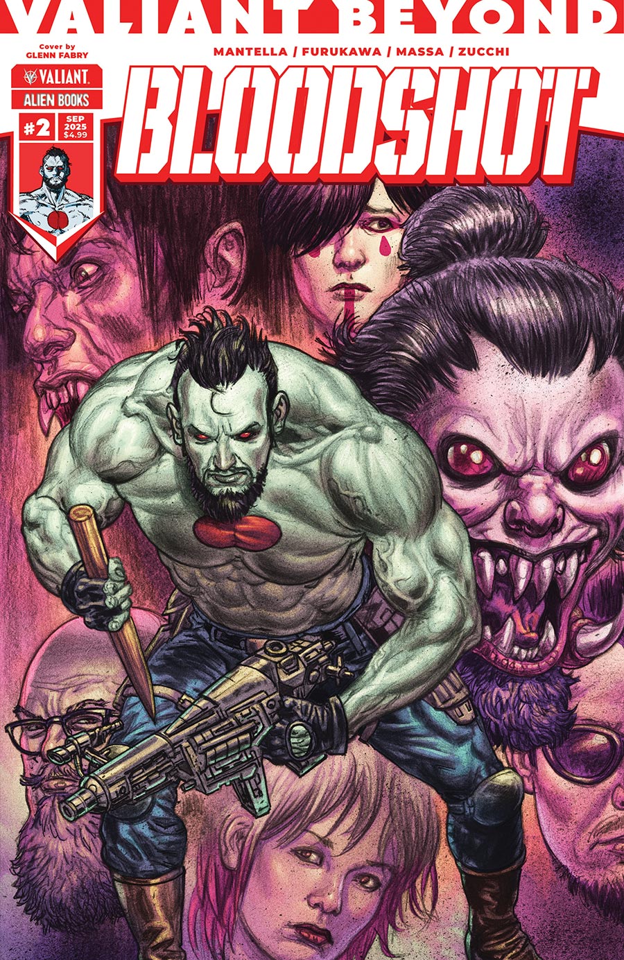 Valiant Beyond Bloodshot #2 Cover A Regular Glenn Fabry Cover