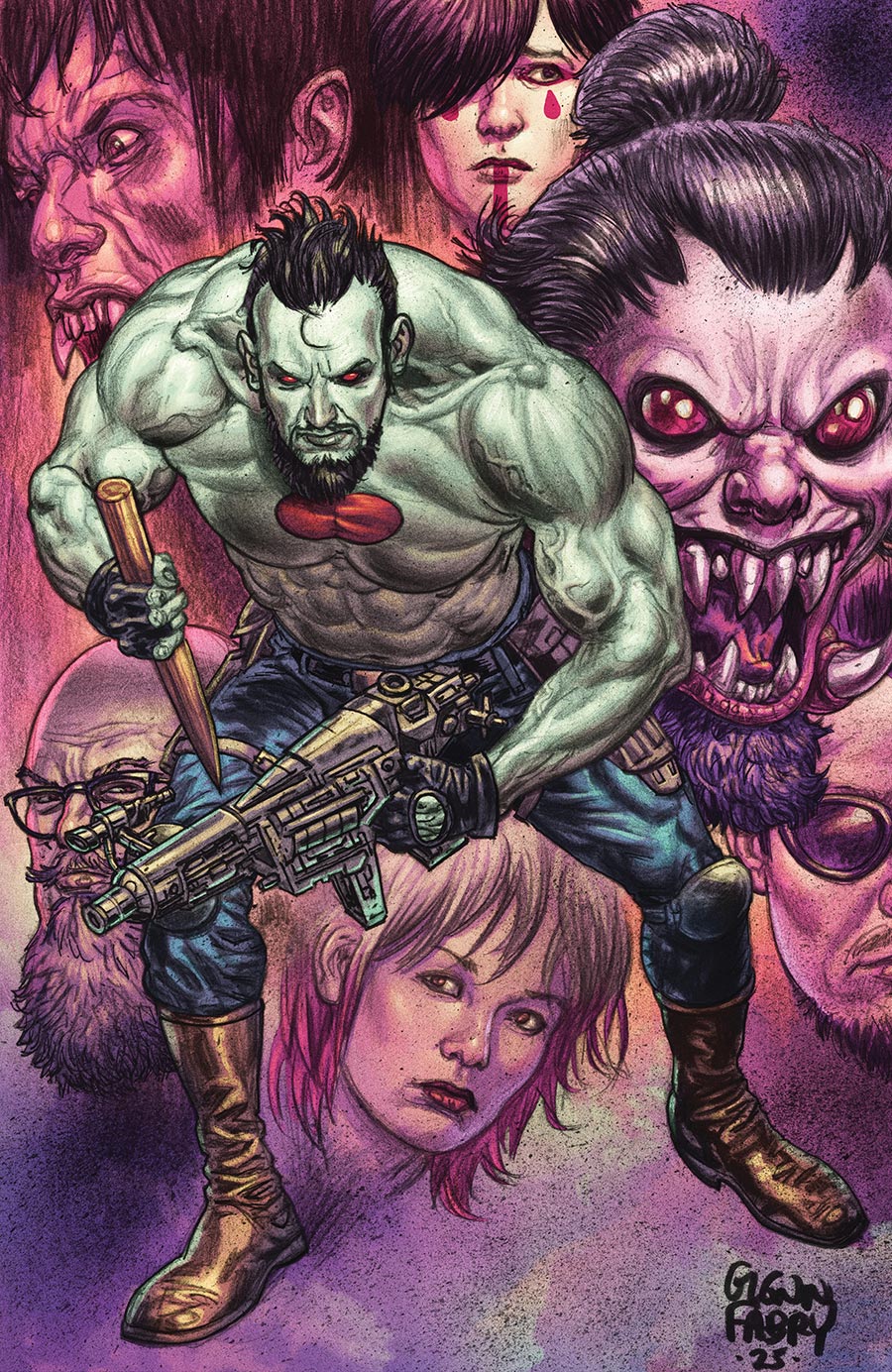 Valiant Beyond Bloodshot #2 Cover D Variant Glenn Fabry Virgin Cover