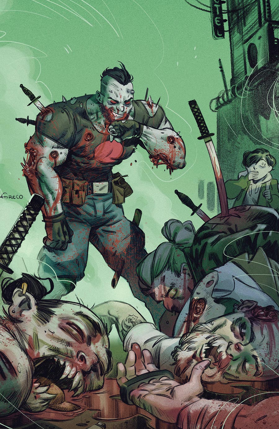 Valiant Beyond Bloodshot #2 Cover E Variant Filippo Curzi Virgin Cover