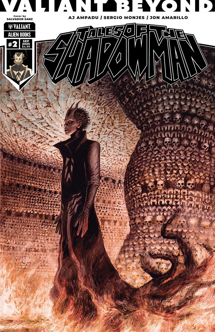 Valiant Beyond Tales Of The Shadowman #2 Cover B Variant Salvador Sanz Cover