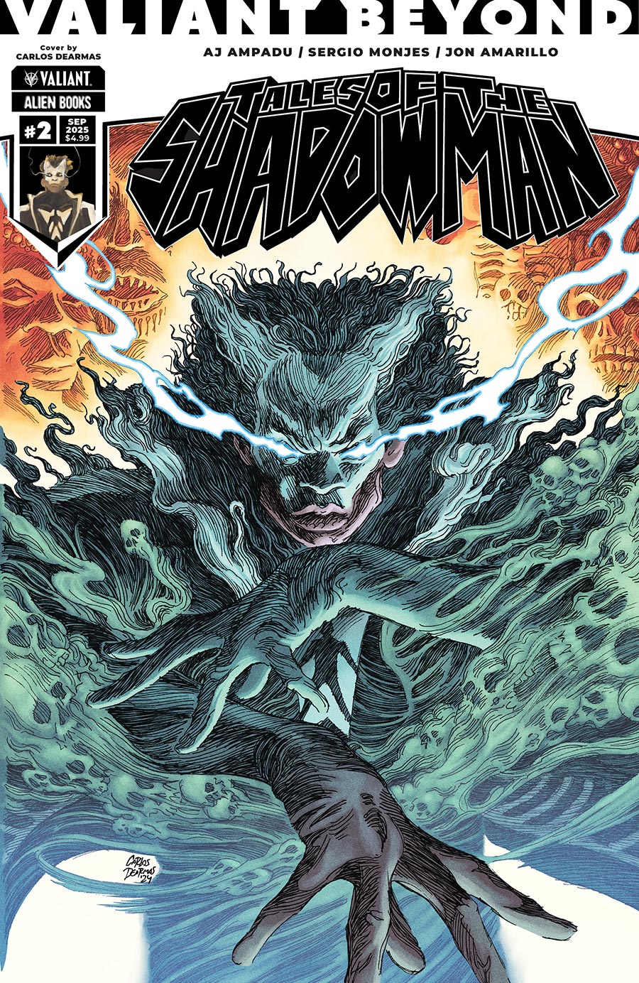 Valiant Beyond Tales Of The Shadowman #2 Cover C Variant Carlos Dearmas Cover