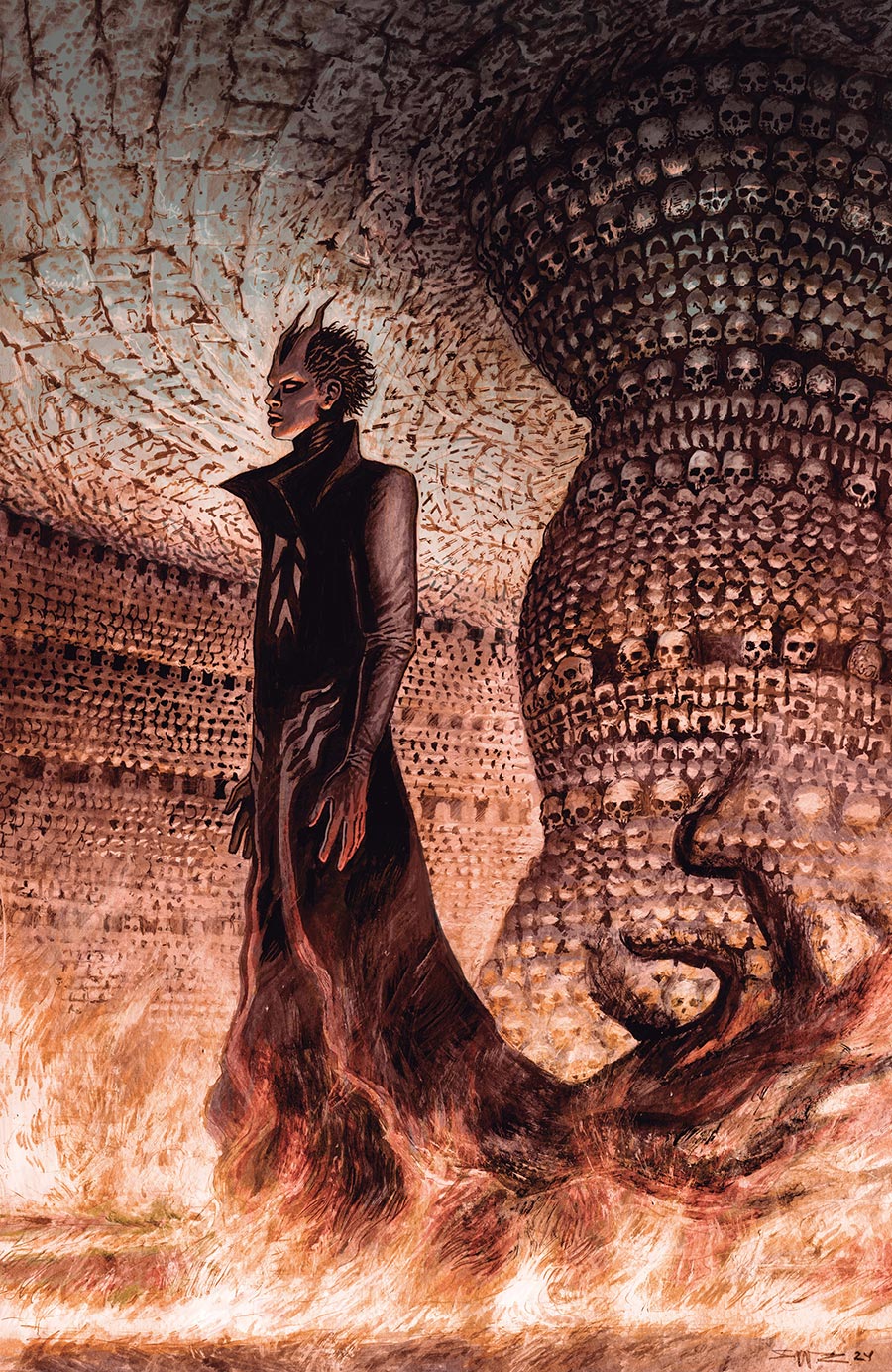 Valiant Beyond Tales Of The Shadowman #2 Cover E Variant Salvador Sanz Virgin Cover