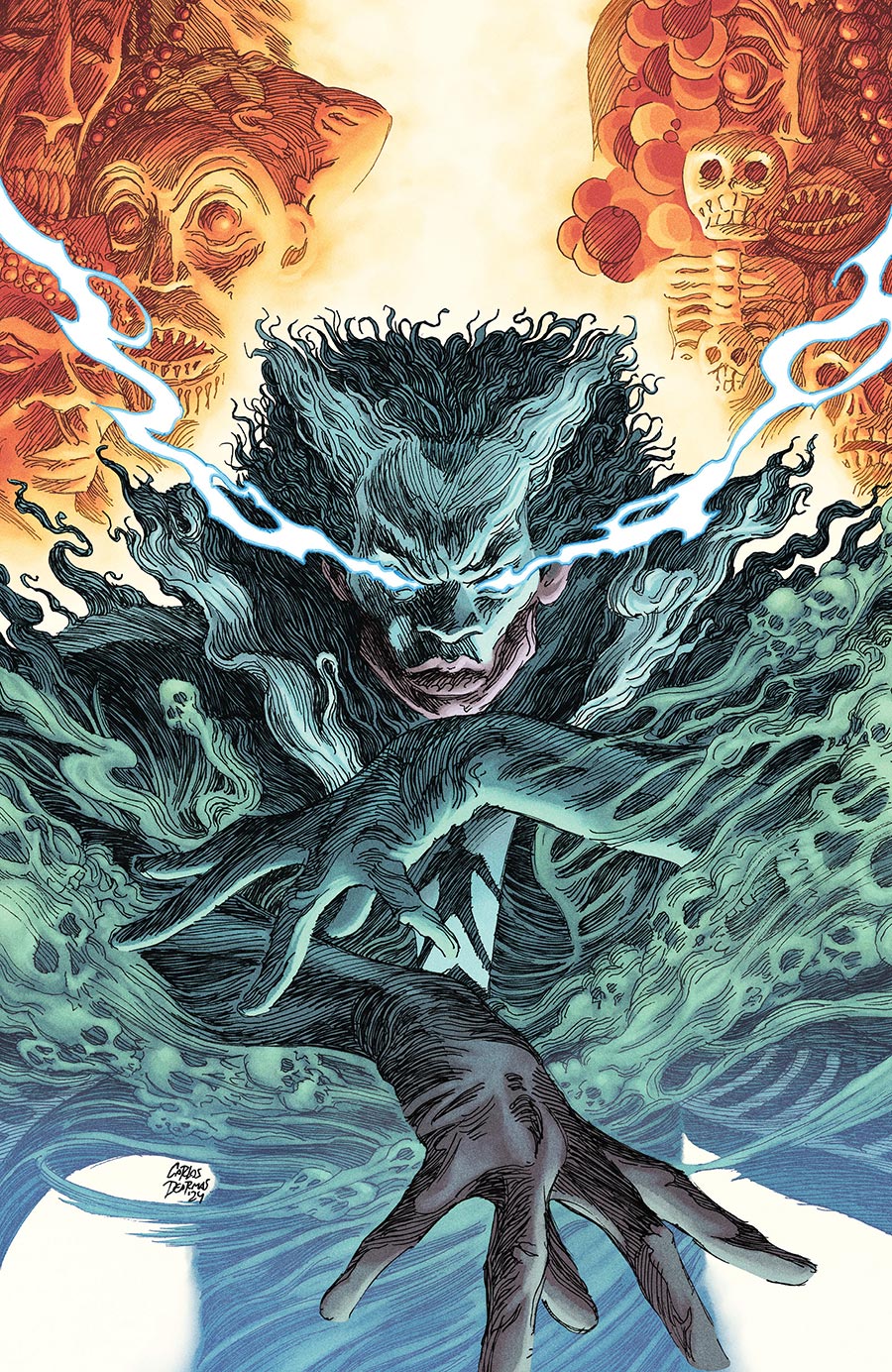 Valiant Beyond Tales Of The Shadowman #2 Cover F Variant Carlos Dearmas Virgin Cover