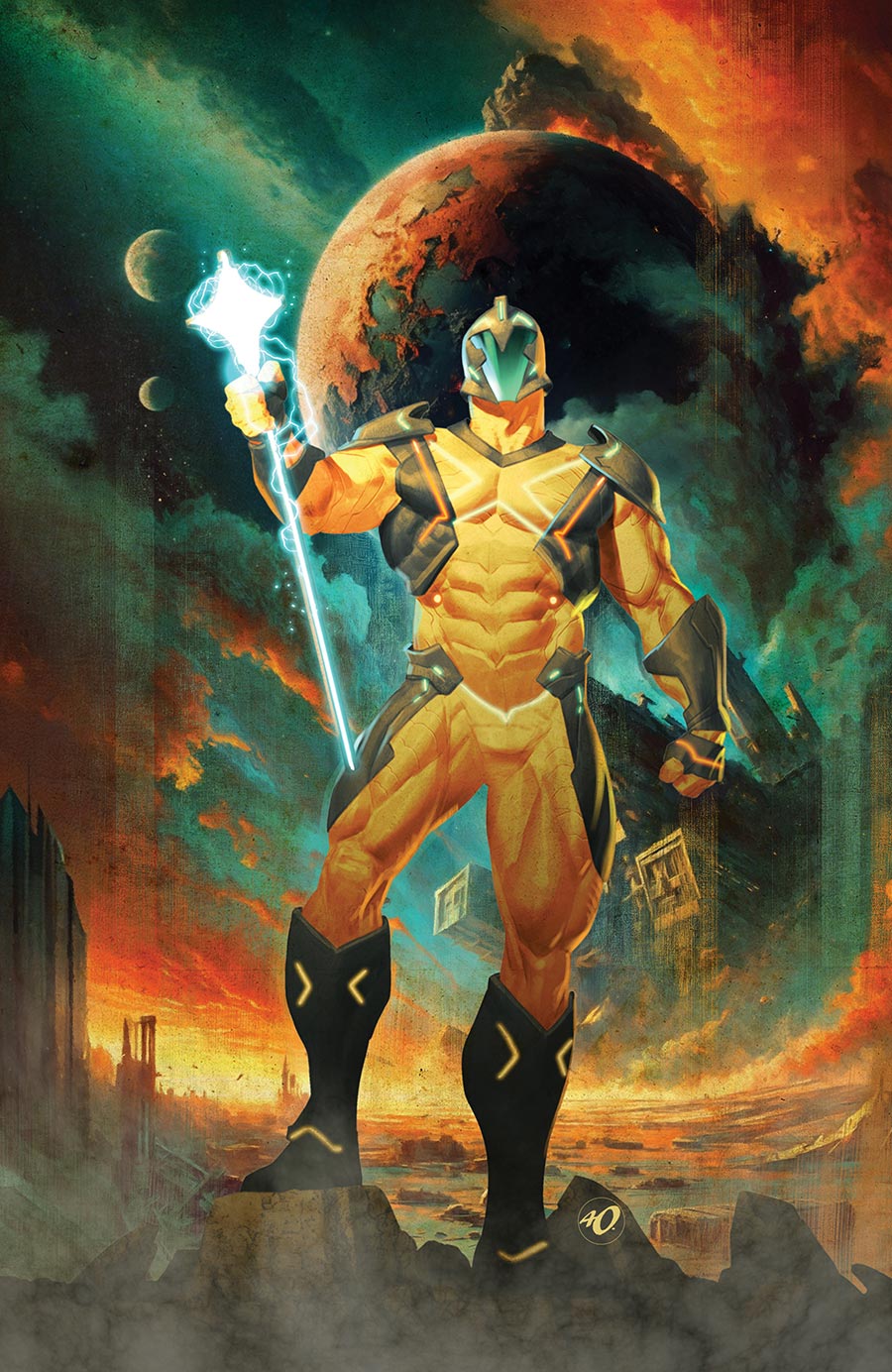 Valiant Beyond The X-O Manowar #1 Cover E Variant Ariel Olivetti Virgin Cover