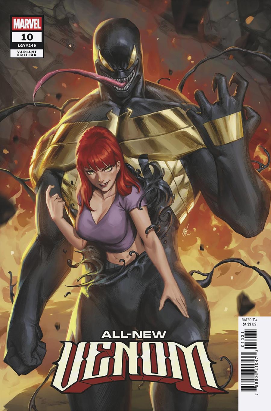 All-New Venom #10 Cover C Variant Ejikure Venom Cover