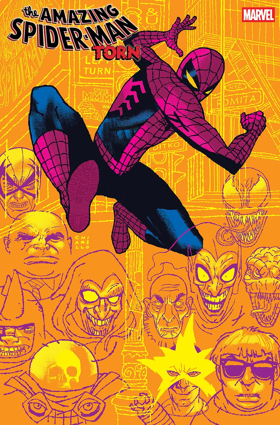 Amazing Spider-Man Torn #1 Cover I Incentive Mark Chiarello Variant Cover