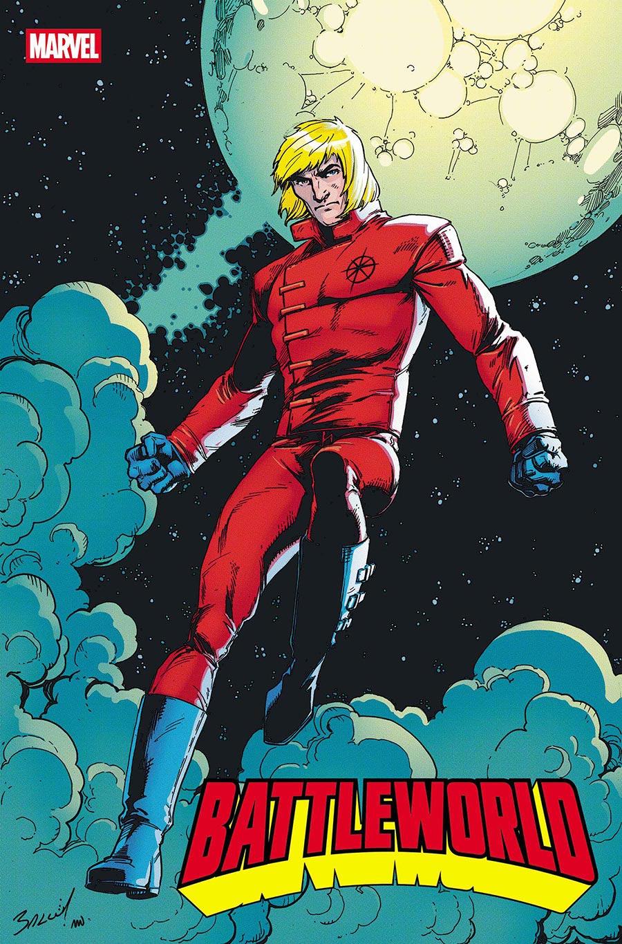Battleworld #1 Cover E Variant Mark Bagley Star Brand Cover