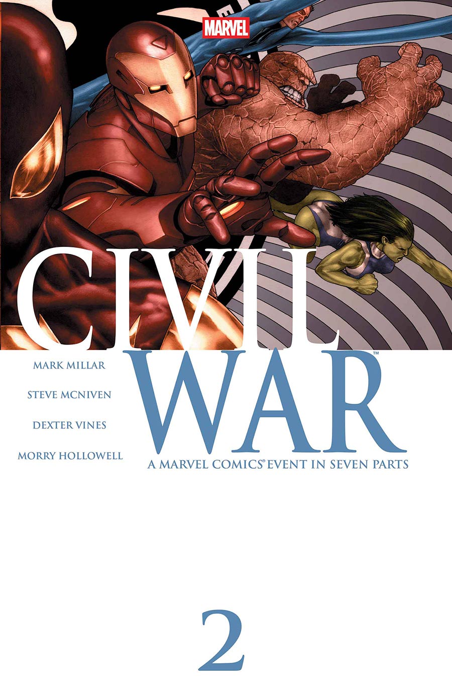 Civil War #2 Cover H Facsimile Edition Regular Steve McNiven Cover