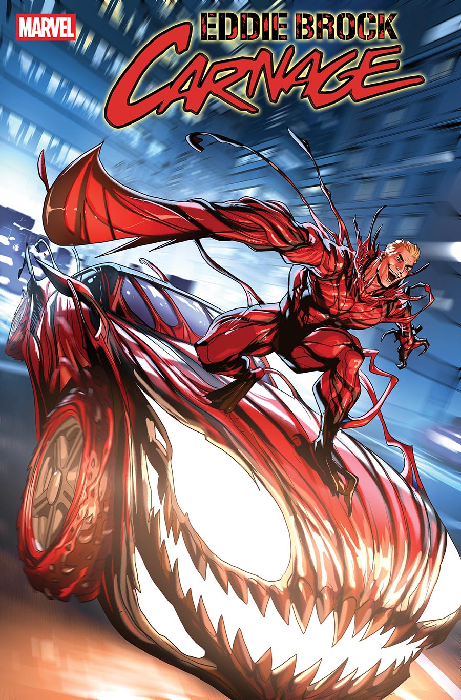 Eddie Brock Carnage #8 Cover C Incentive Pete Woods Variant Cover