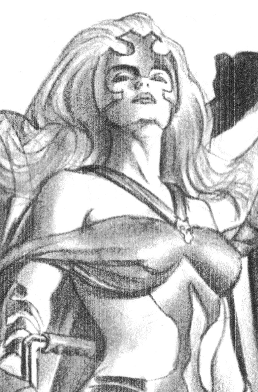 Emma Frost The White Queen #4 Cover D Incentive Alex Ross Timeless Virgin Sketch Cover