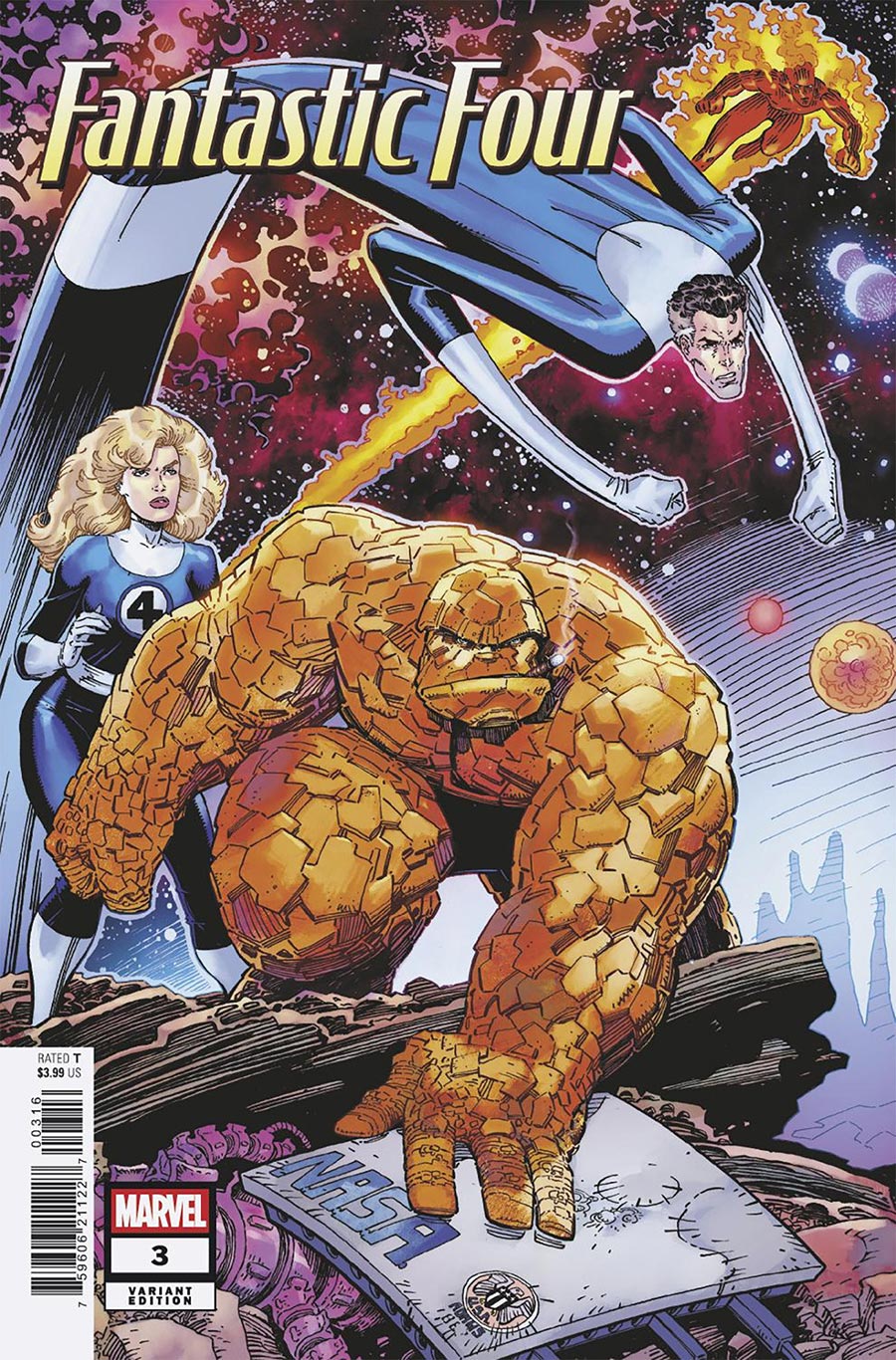 Fantastic Four Vol 8 #3 Cover I Incentive Arthur Adams Hidden Gem Variant Cover (One World Under Doom Tie-In)