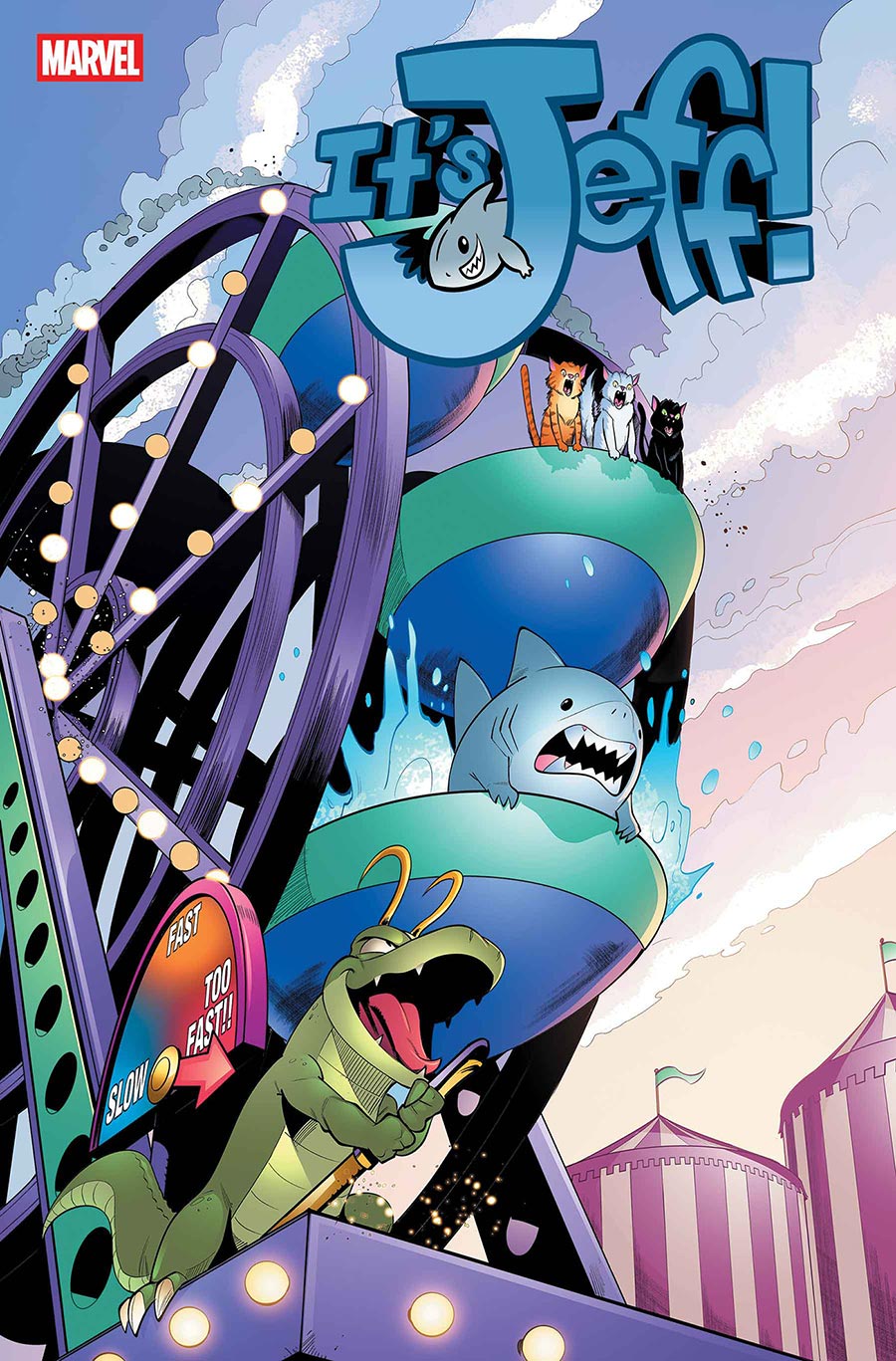 Its Jeff & Other Marvel Tails #1 (One Shot) Cover C Variant Bob Quinn Cover