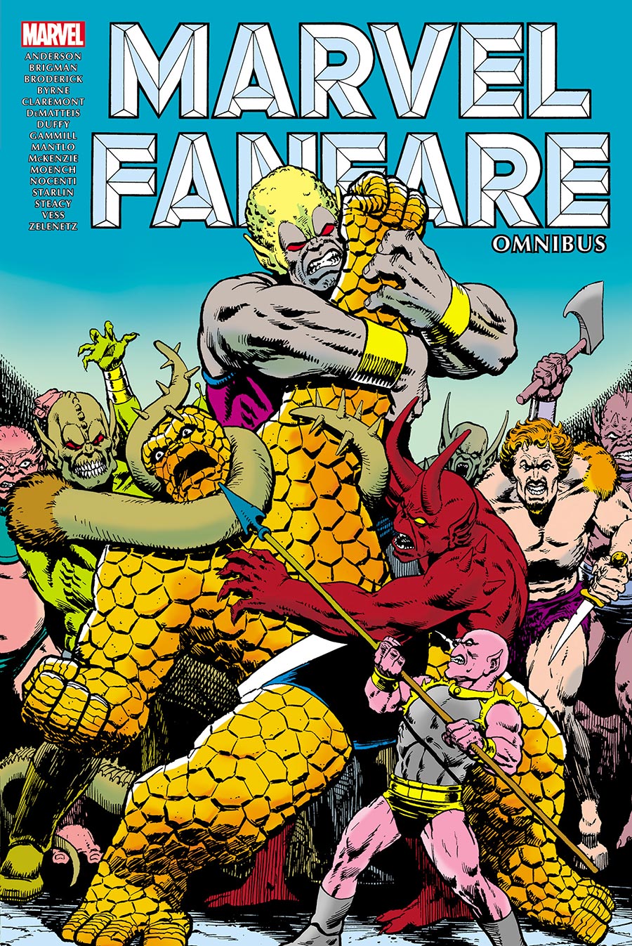 Marvel Fanfare Omnibus Vol 2 HC Book Market Jim Starlin Cover