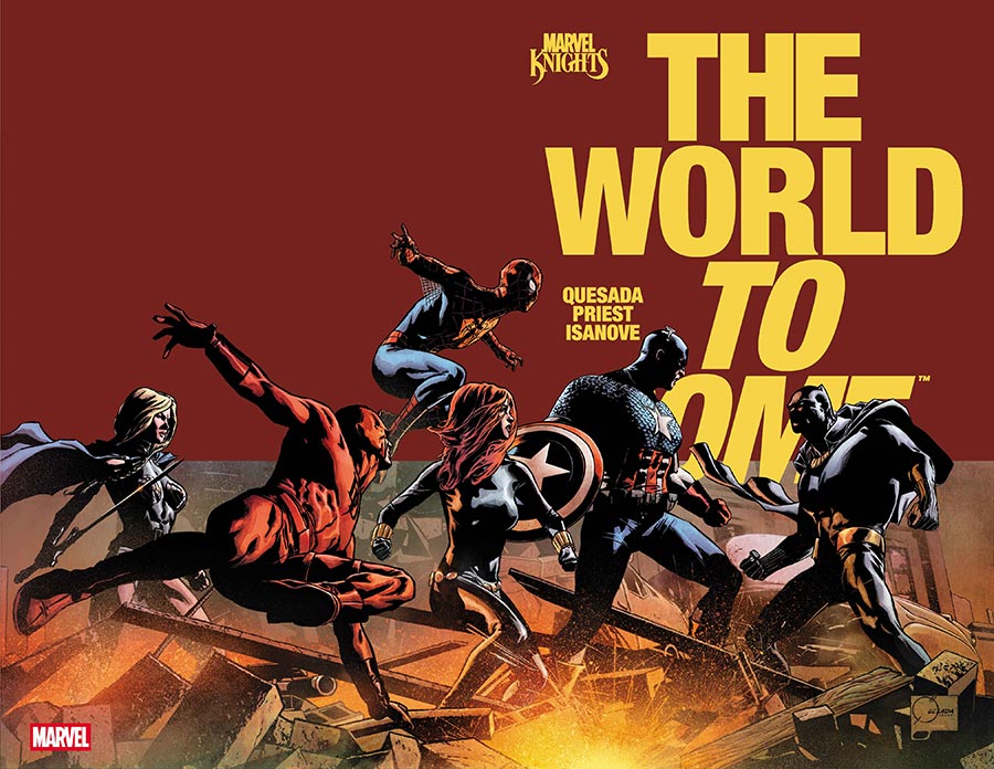 Marvel Knights The World To Come #4 Cover A Regular Joe Quesada Wraparound Cover