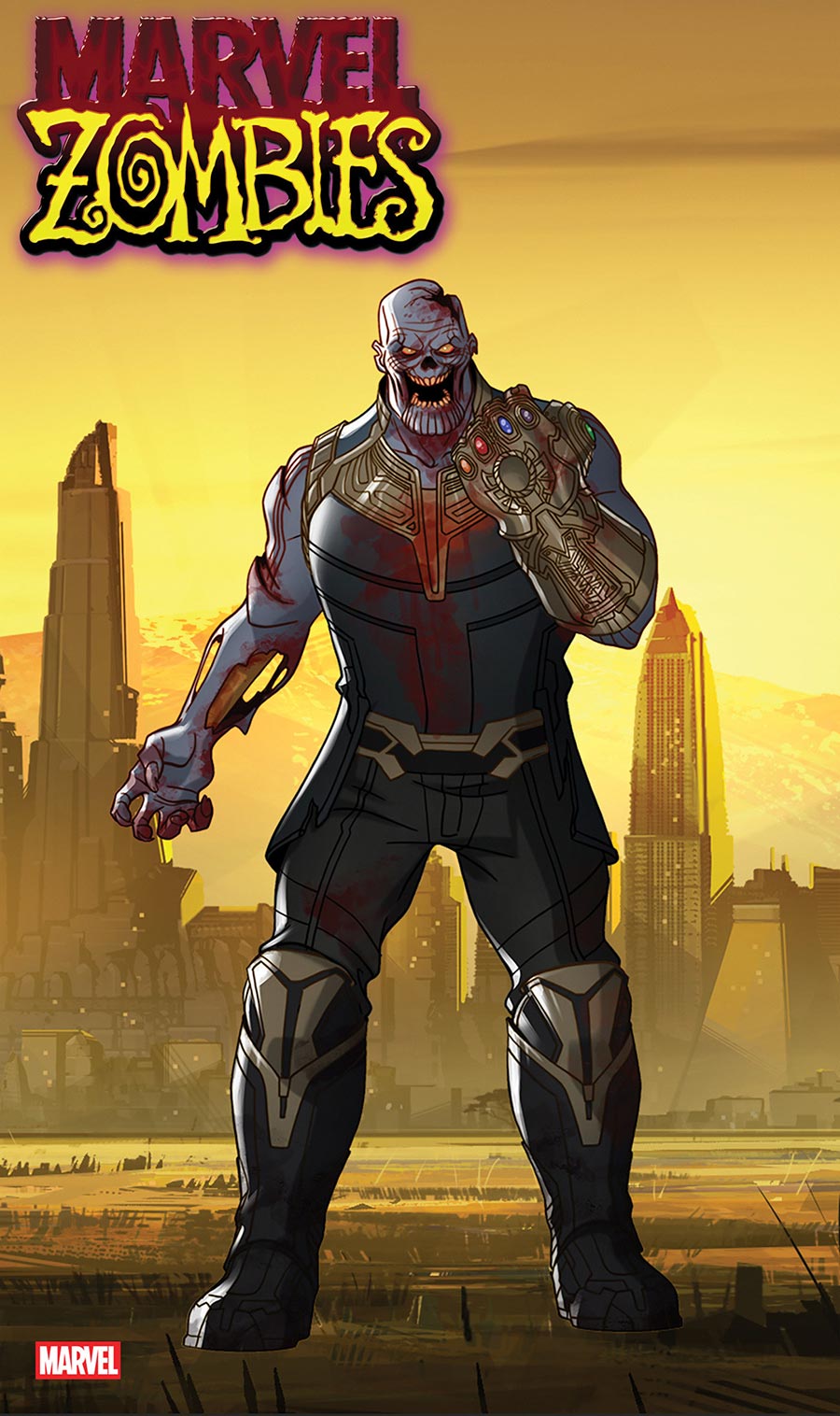 Marvel Zombies Red Band #1 Cover C Variant Marvel Animation Cover With Polybag