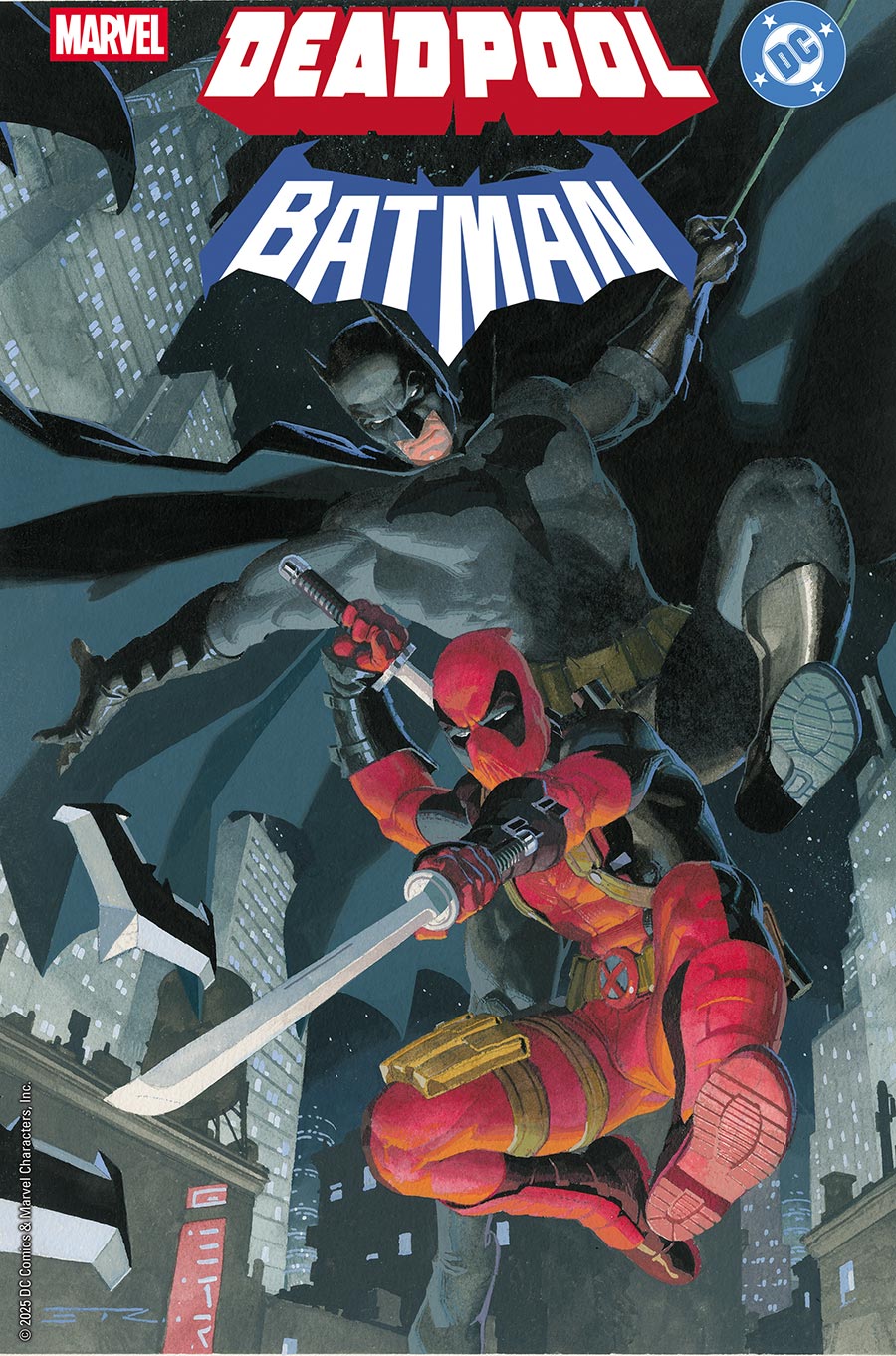 Marvel DC Deadpool Batman #1 (One Shot) Cover I Variant Esad Ribic Cover