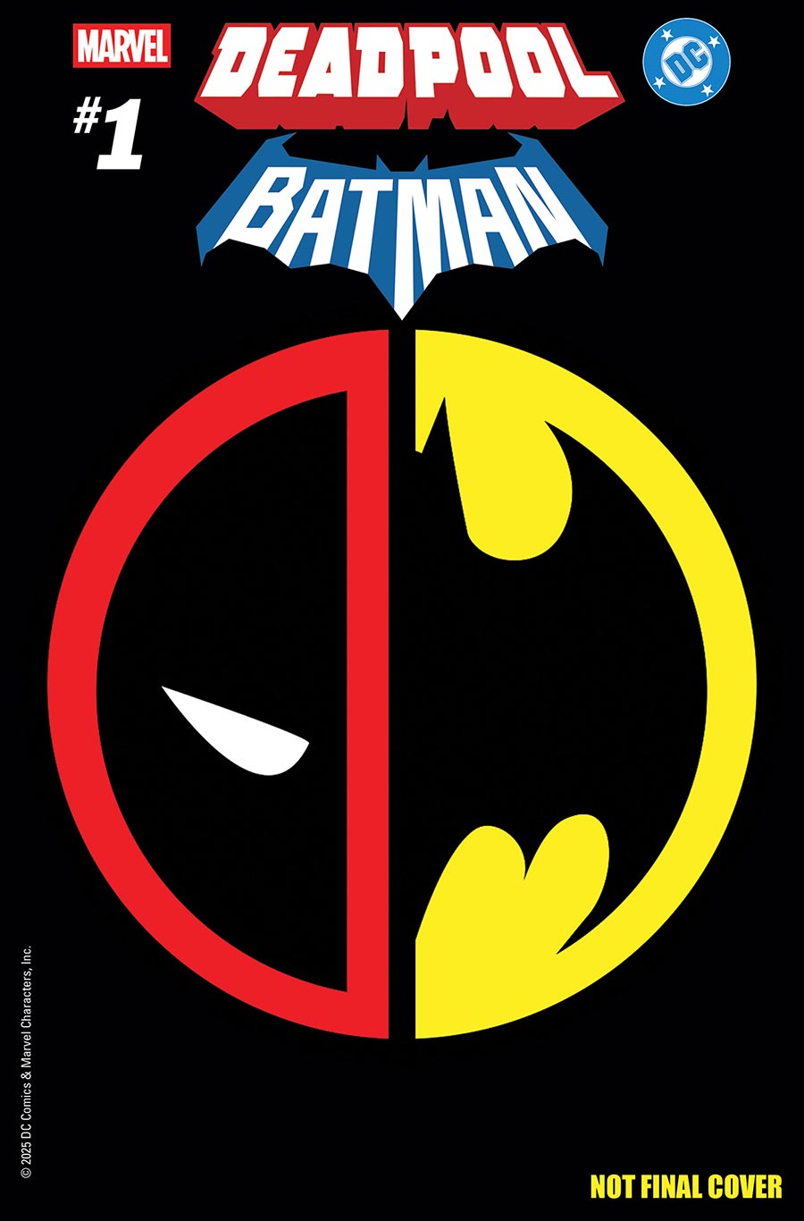 Marvel DC Deadpool Batman #1 (One Shot) Cover M Variant Insignia Mash-Up Cover