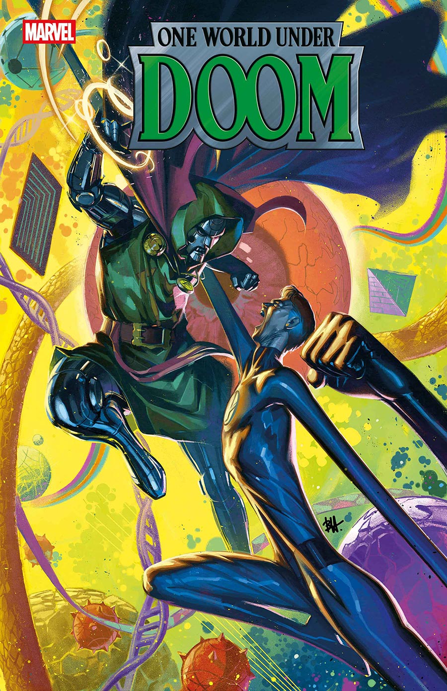 One World Under Doom #7 Cover A Regular Ben Harvey Cover