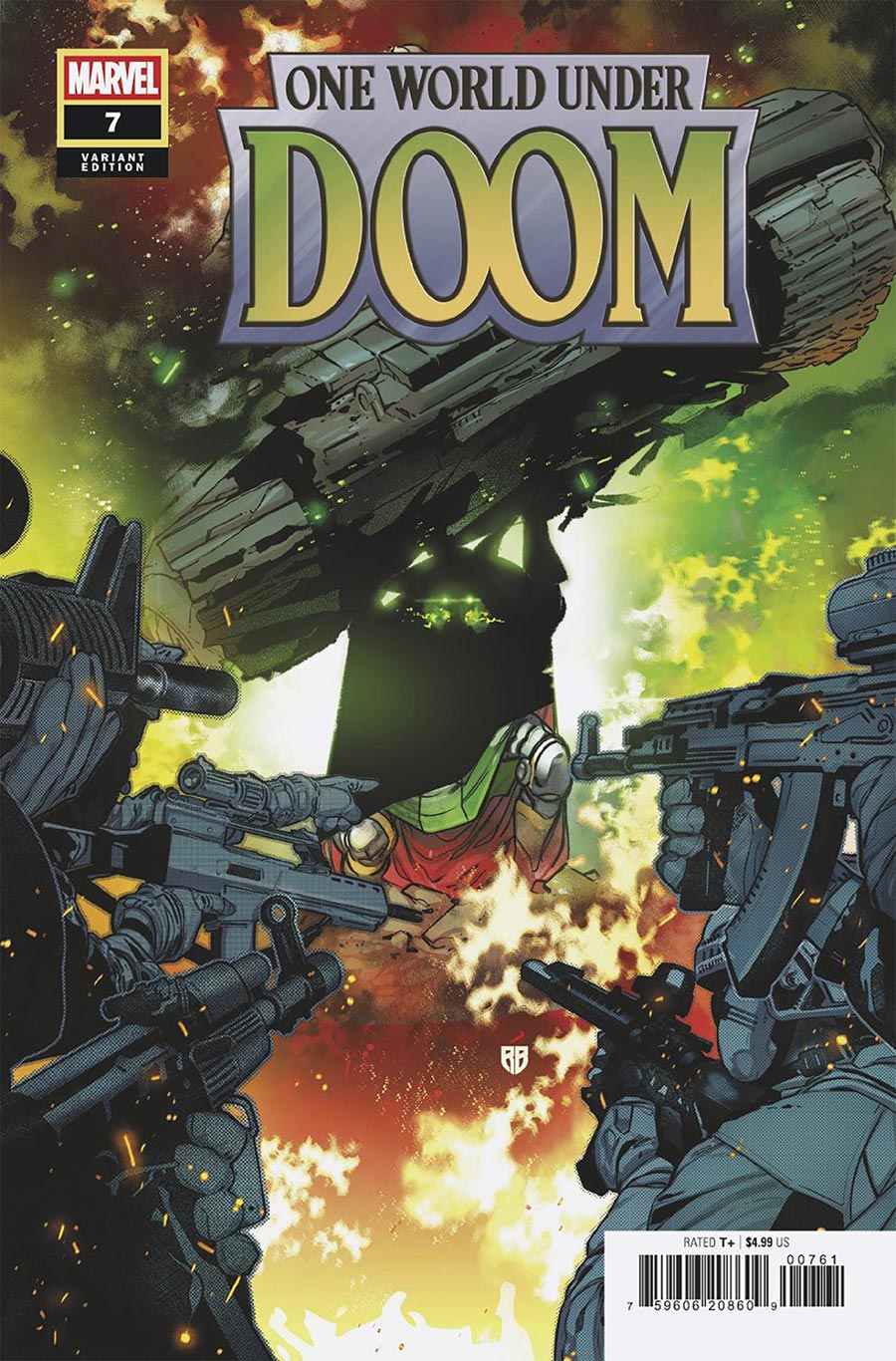 One World Under Doom #7 Cover F Variant RB Silva Cover