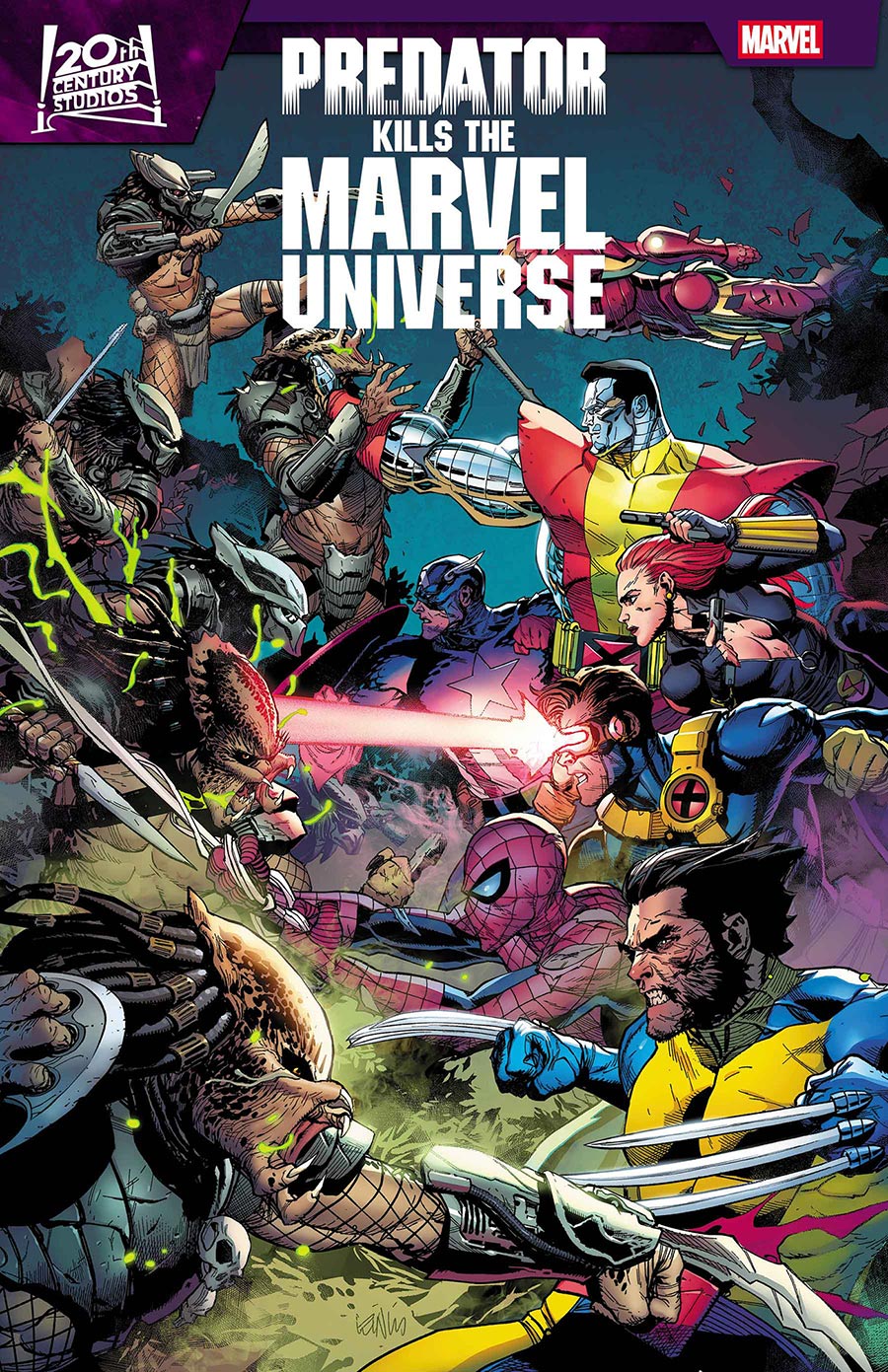 Predator Kills The Marvel Universe #2 Cover A Regular Leinil Francis Yu Cover