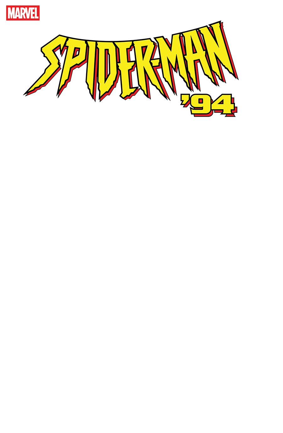 Spider-Man 94 #1 Cover F Variant Blank Cover (Limit 1 Per Customer)