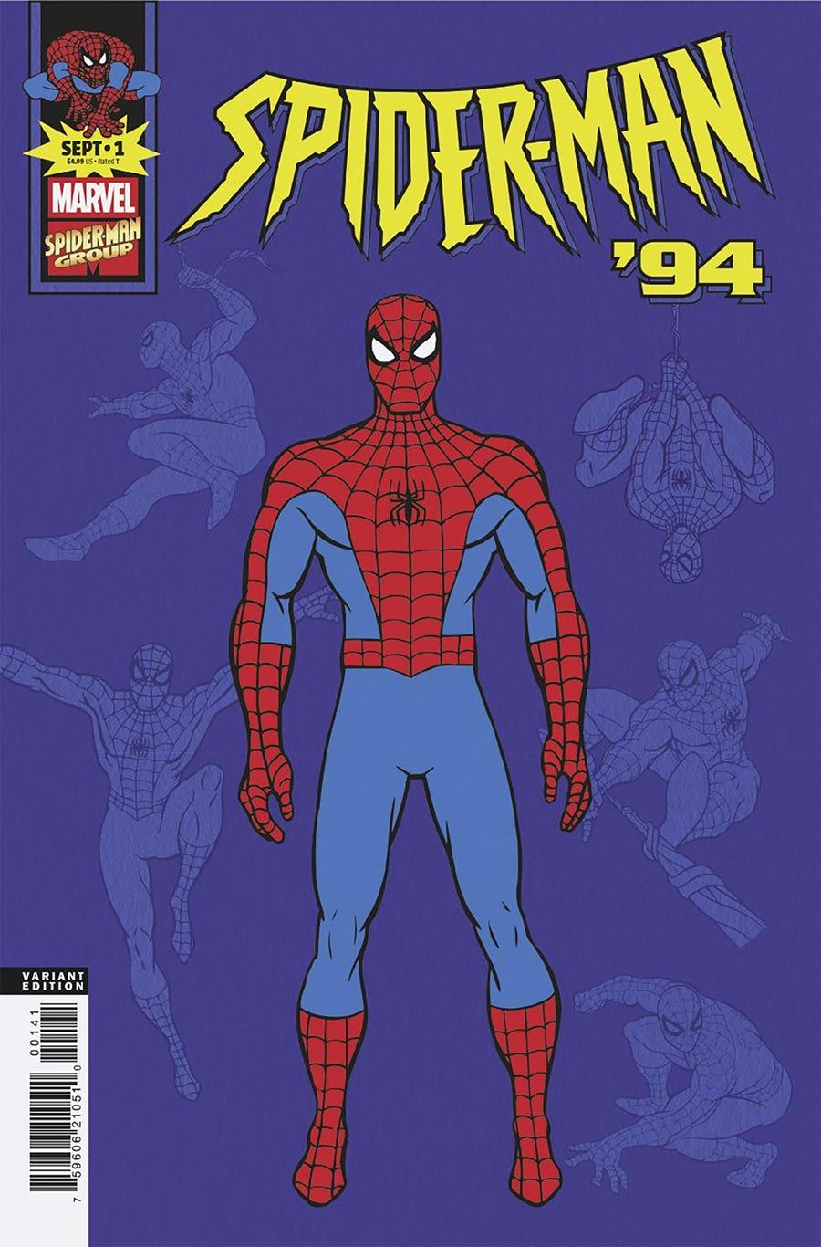 Spider-Man 94 #1 Cover B Variant Marvel Animation Cover