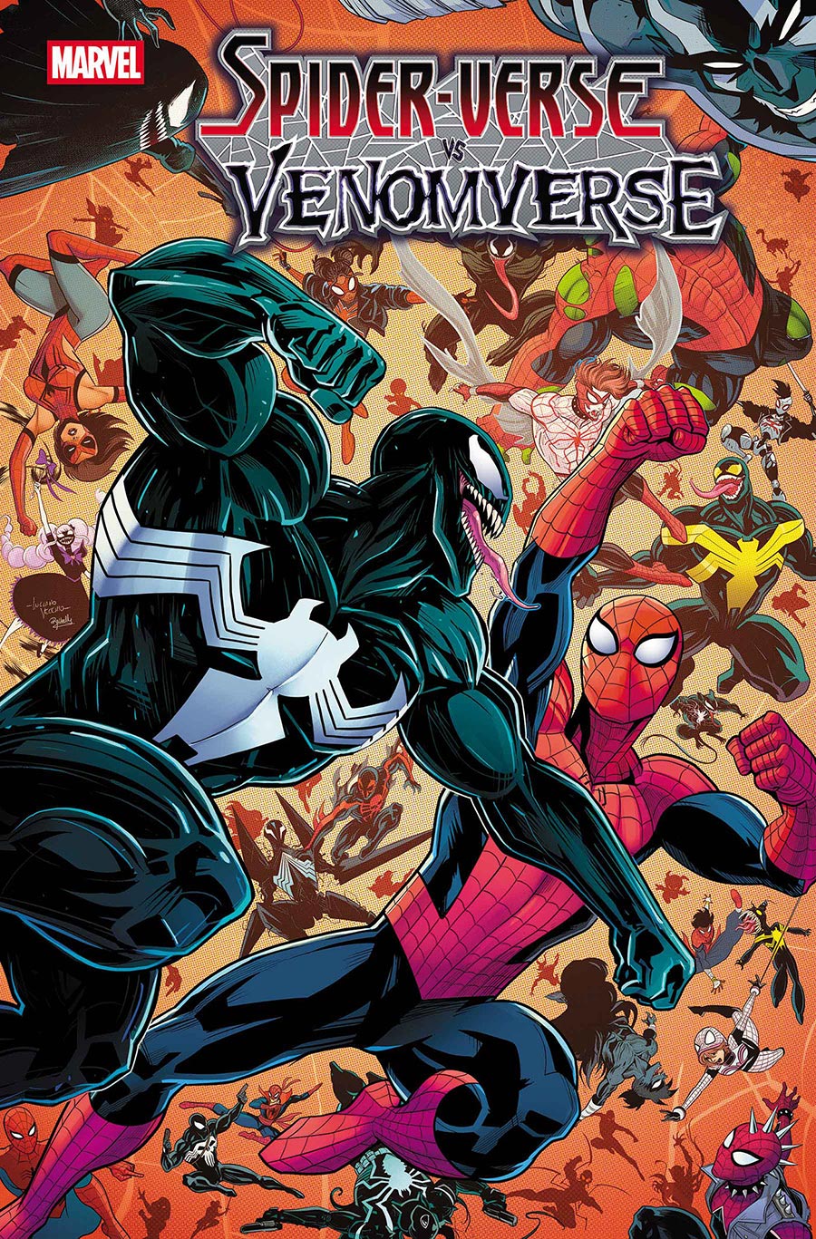 Spider-Verse vs Venomverse #5 Cover A Regular Luciano Vecchio Cover