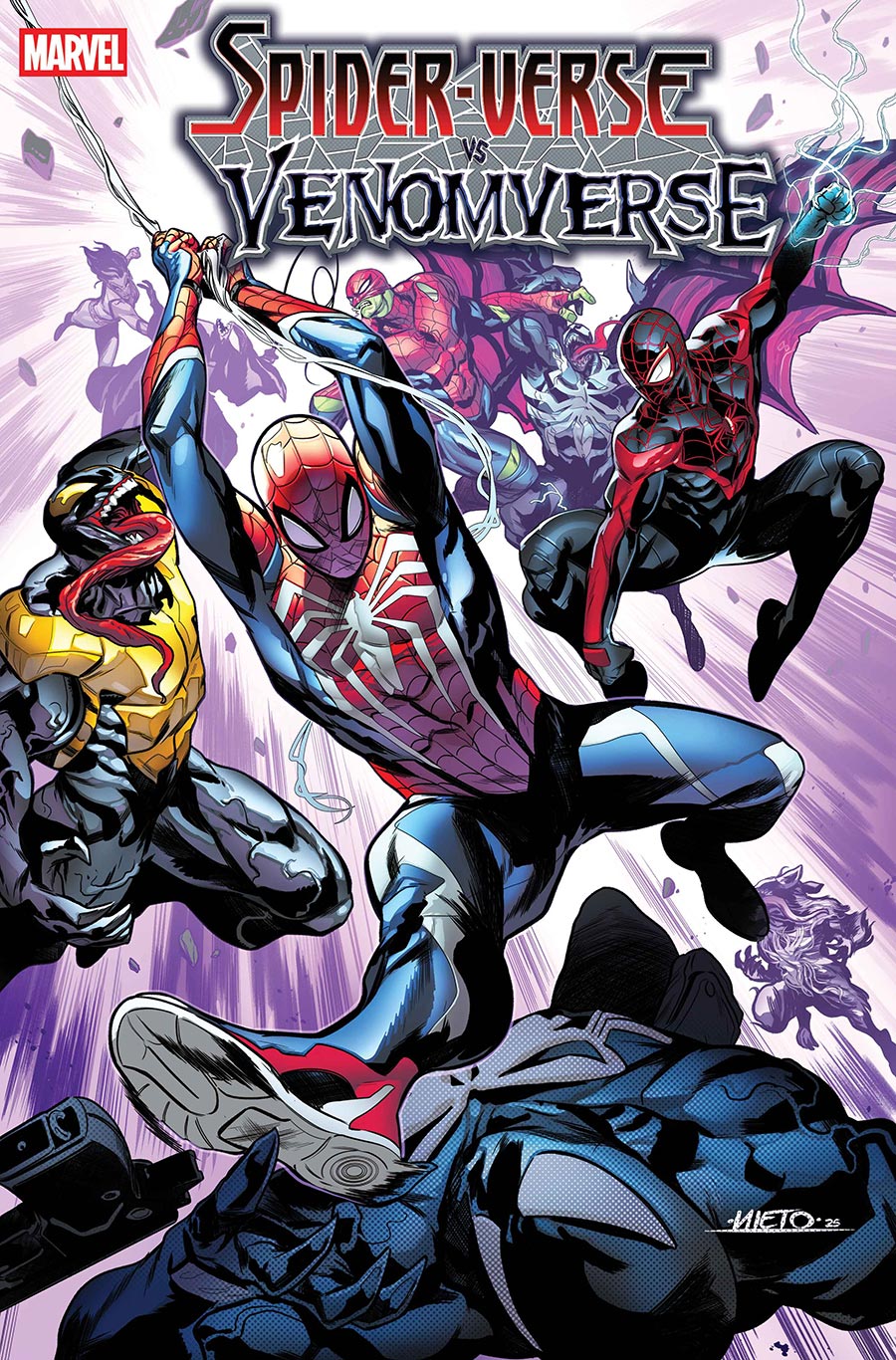 Spider-Verse vs Venomverse #5 Cover B Variant Carlos Nieto Cover