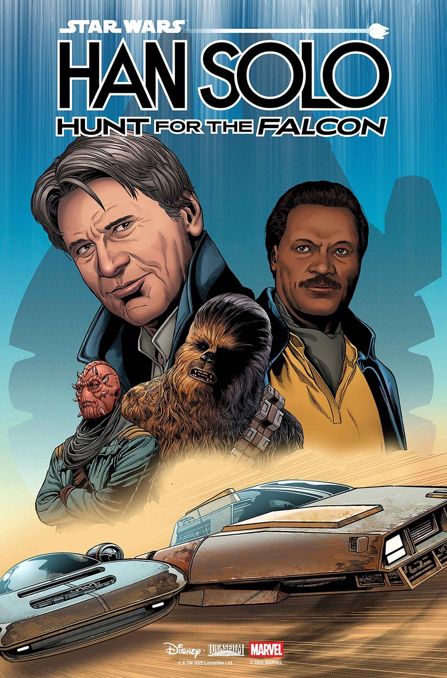 Star Wars Han Solo Hunt For The Falcon #1 Cover A Regular Ramon Rosanas Cover