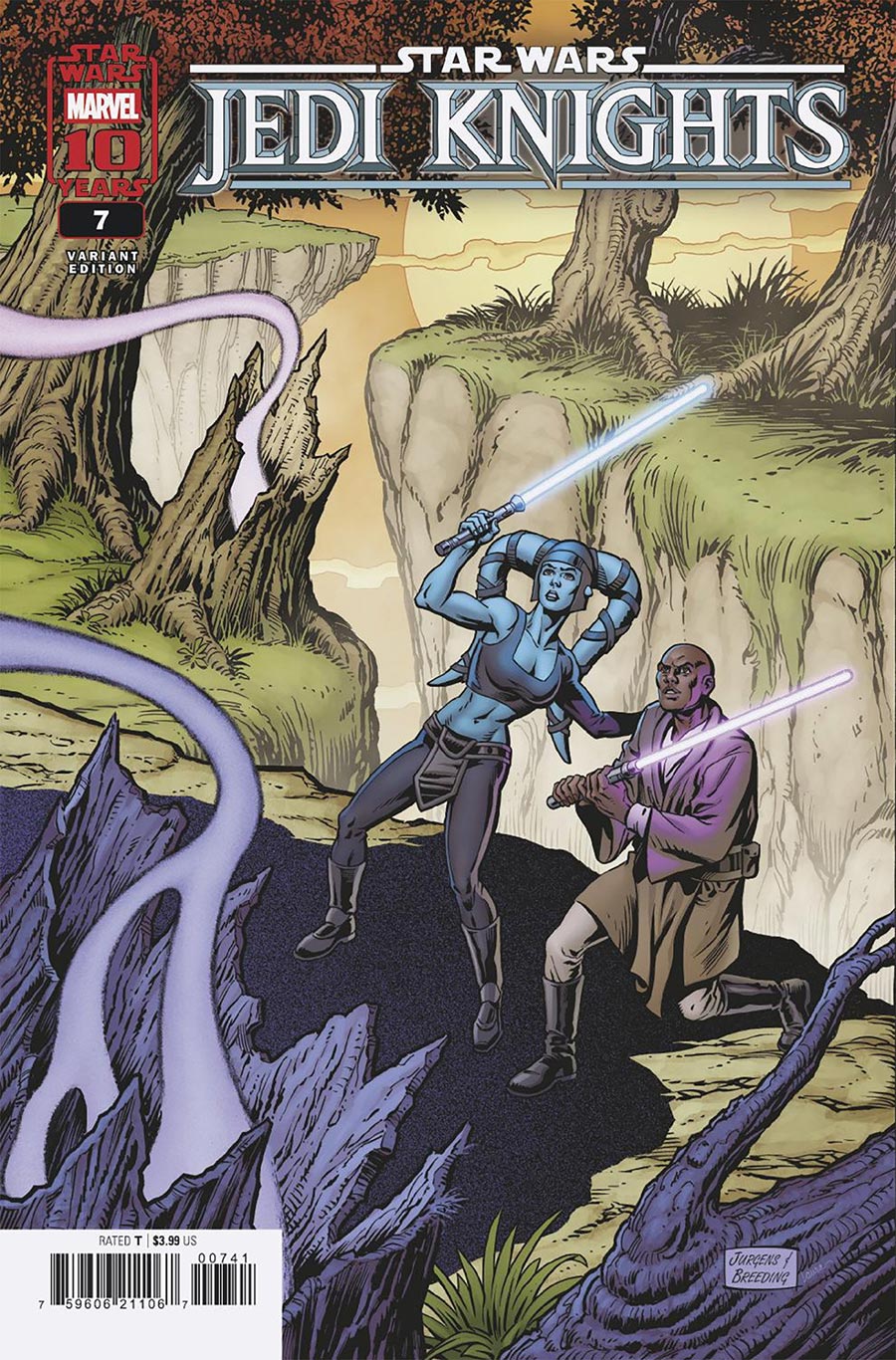 Star Wars Jedi Knights #7 Cover C Variant Dan Jurgens Classic Homage Cover