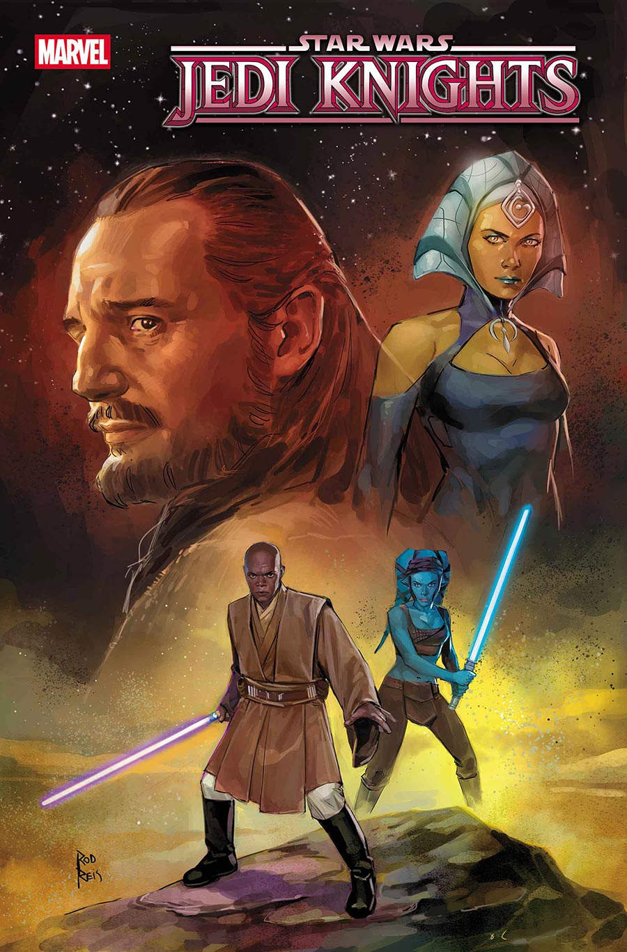 Star Wars Jedi Knights #7 Cover E Variant Rod Reis Cover