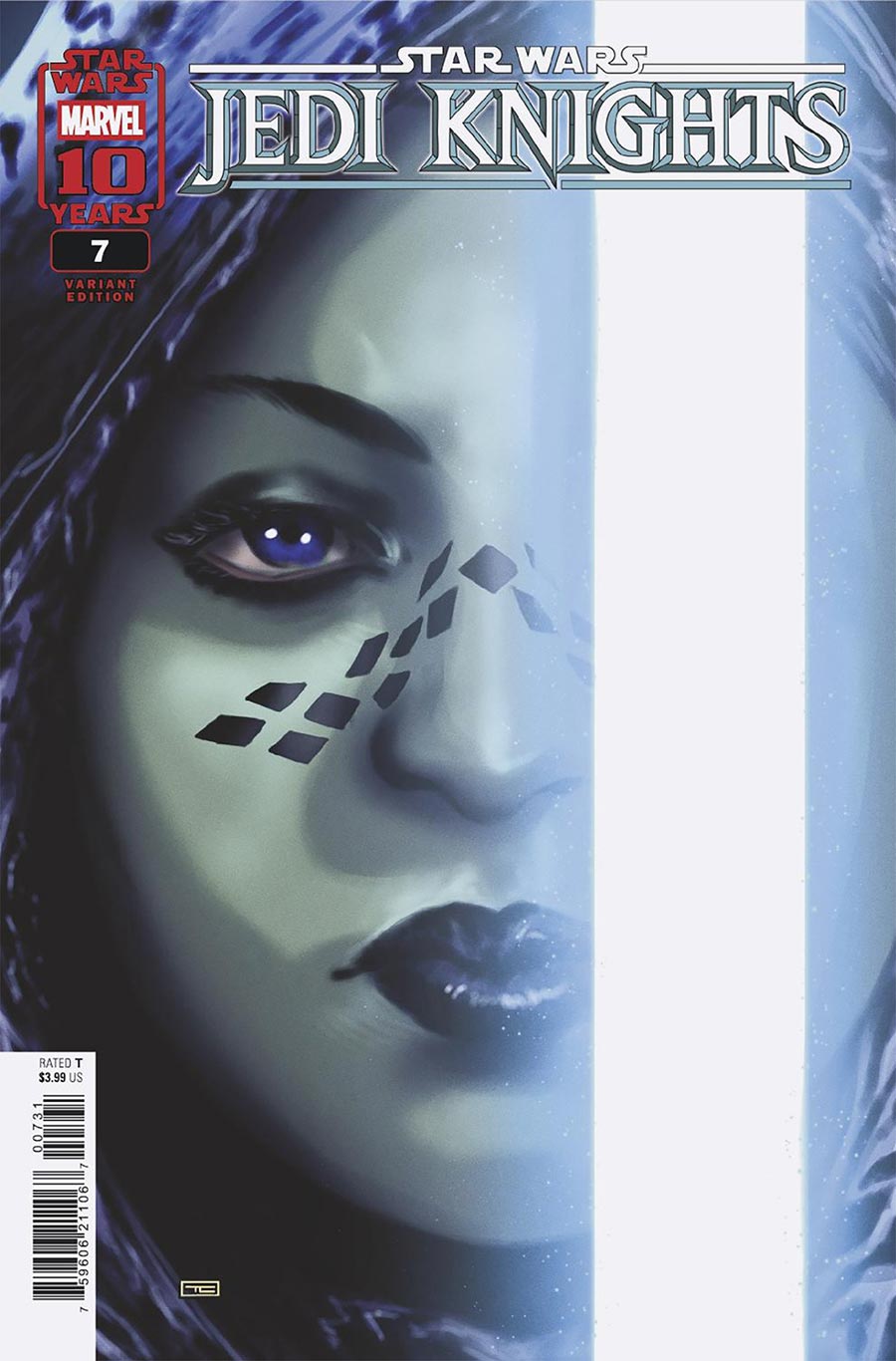 Star Wars Jedi Knights #7 Cover D Variant Taurin Clarke Lightsaber Cover