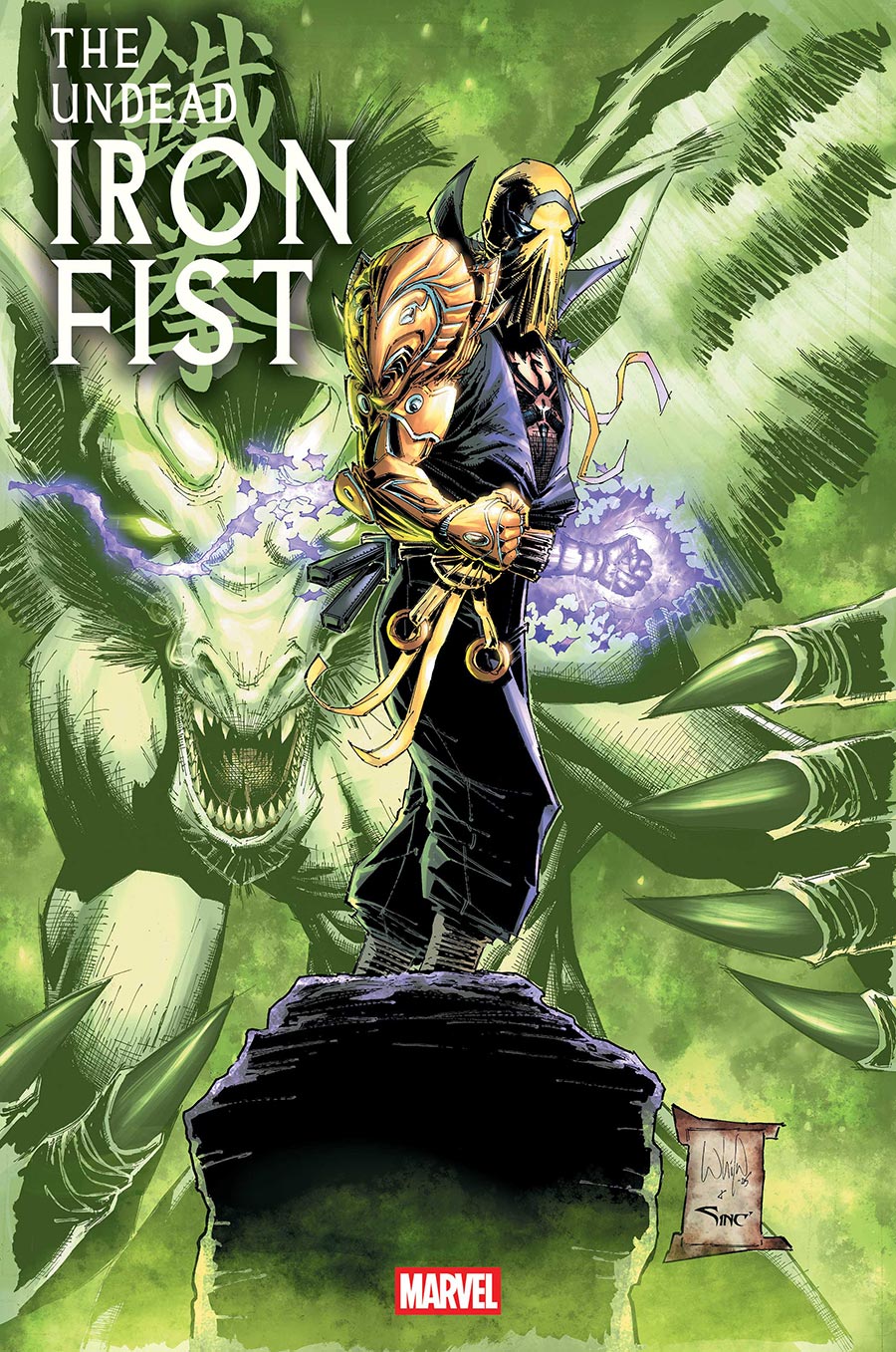 Undead Iron Fist #1 Cover A Regular Whilce Portacio Cover