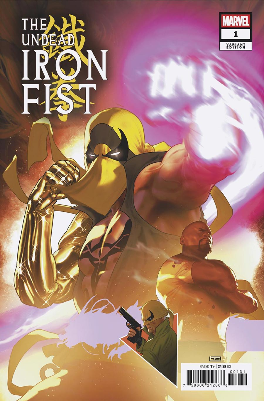 Undead Iron Fist #1 Cover C Variant Taurin Clarke Cover