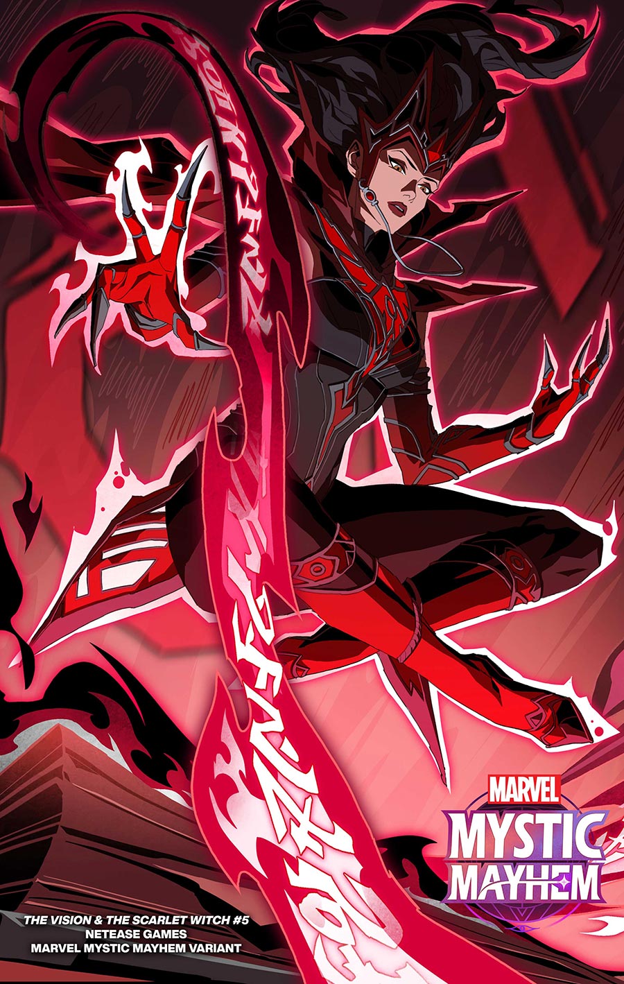 Vision And The Scarlet Witch Vol 3 #5 Cover C Variant NETEASE Games Marvel Mystic Mayhem Cover