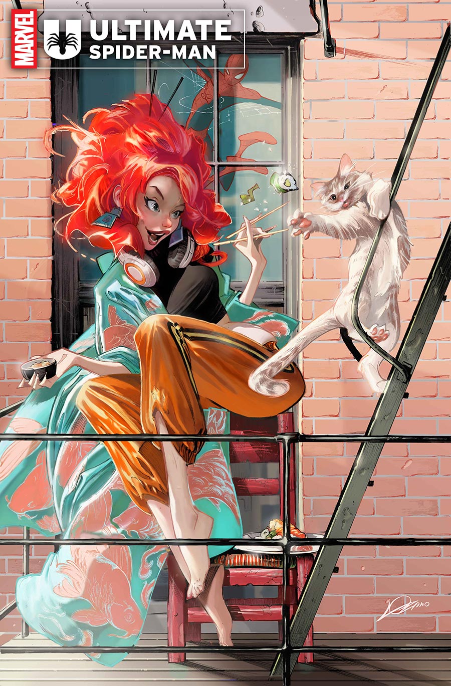 Ultimate Spider-Man Vol 2 #21 Cover C Incentive Alexander Lozano Variant Cover