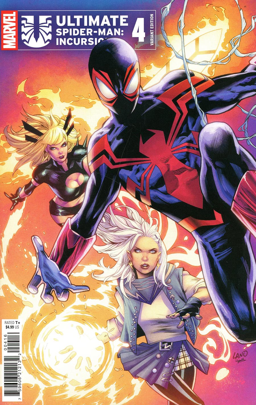 Ultimate Spider-Man Incursion #4 Cover D Incentive Greg Land Variant Cover