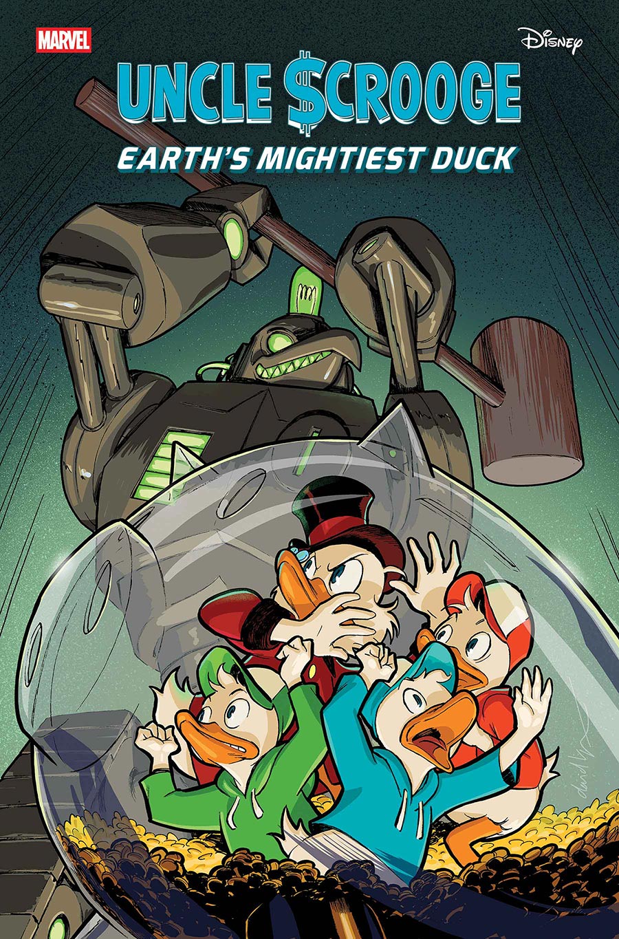 Uncle Scrooge Earths Mightiest Duck #2 Cover B Variant David Lopez Cover