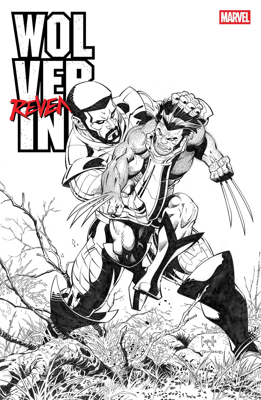 Wolverine Revenge Red Band Raw Black & White Edition #3 With Polybag