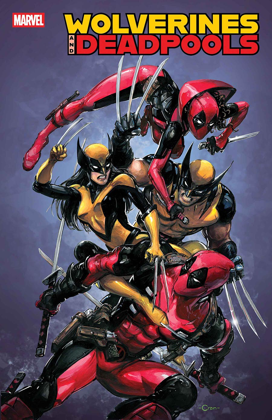 Wolverines And Deadpools #3 Cover B Variant Clayton Crain Cover