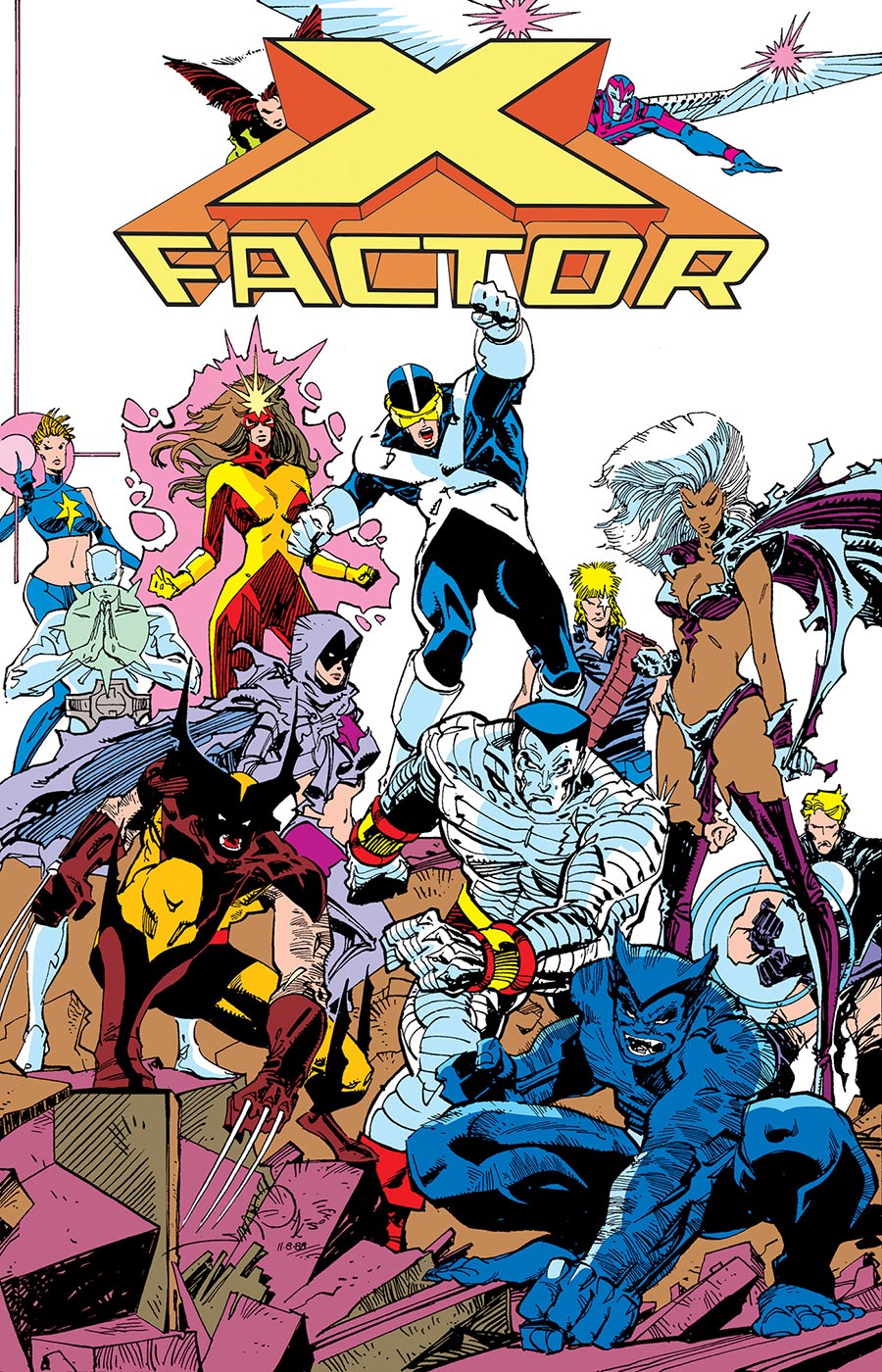 X-Factor The Original X-Men Omnibus Vol 2 HC Book Market Walter Simonson Inferno Cover