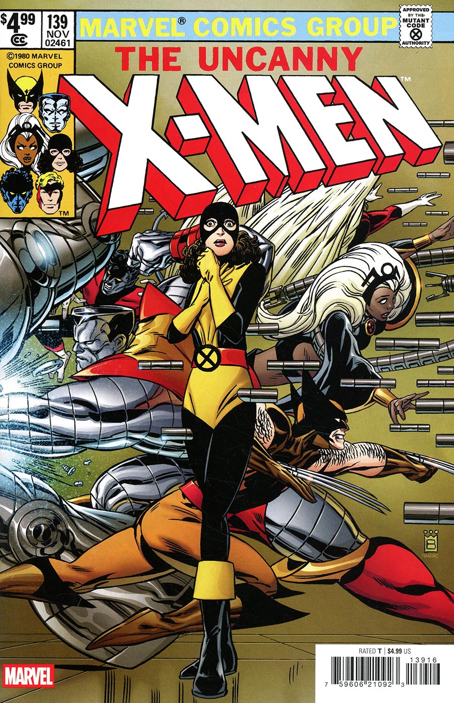 X-Men Vol 1 #139 Cover D Facsimile Edition Incentive Mark Buckingham Variant Cover