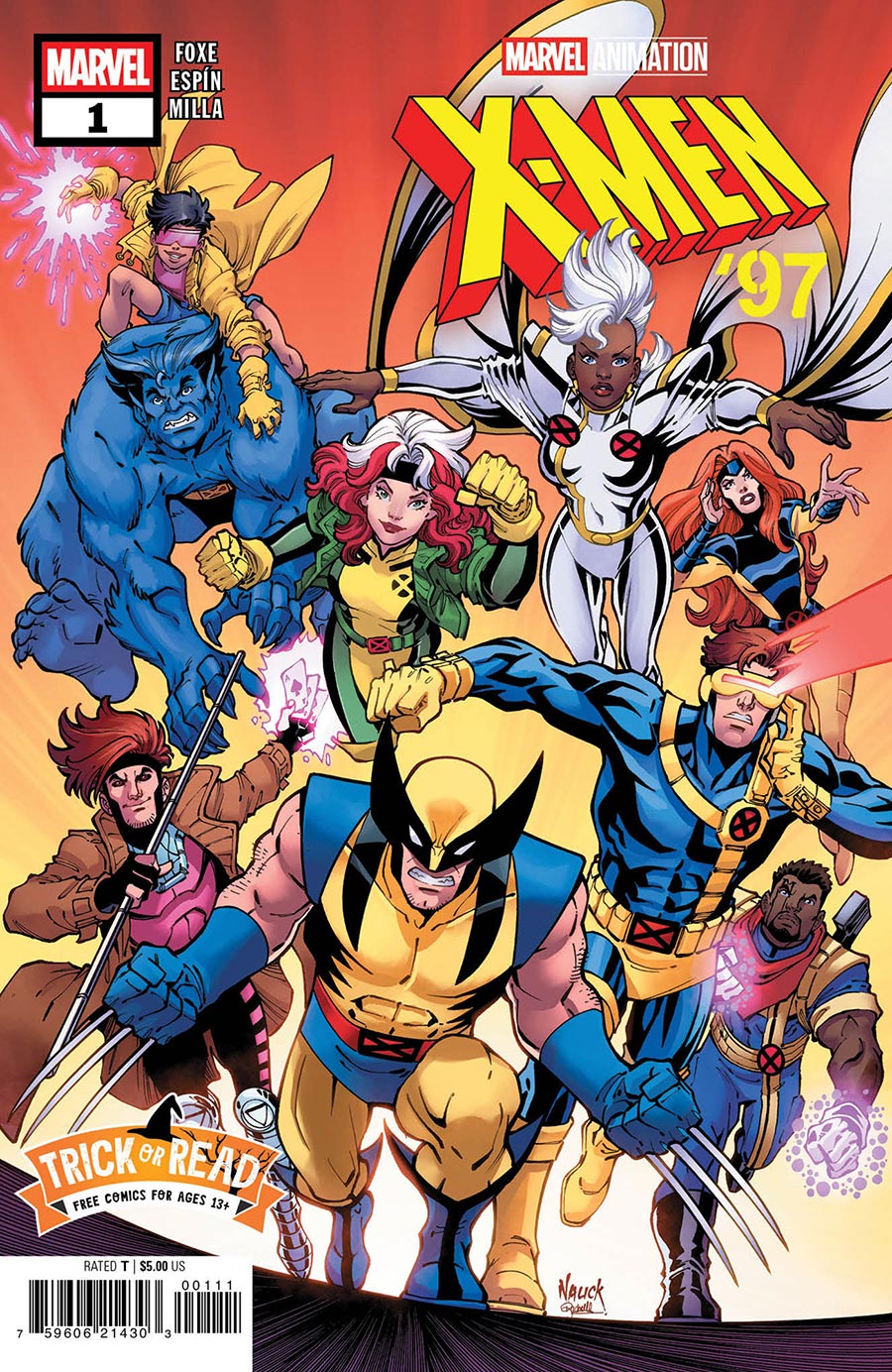 Halloween Comic Trick-Or-Read 2025 X-Men 97 #1 - FREE - Limit 1 Per Customer (Available October 31st 2025)